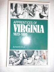 Apprentices of Virginia, 1623-1800