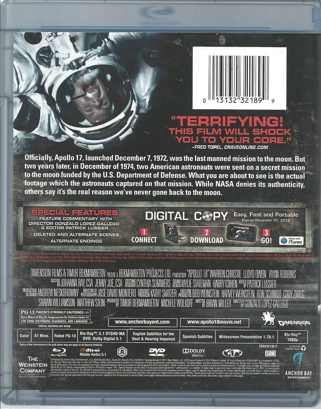 Apollo 18 (Blu-ray)