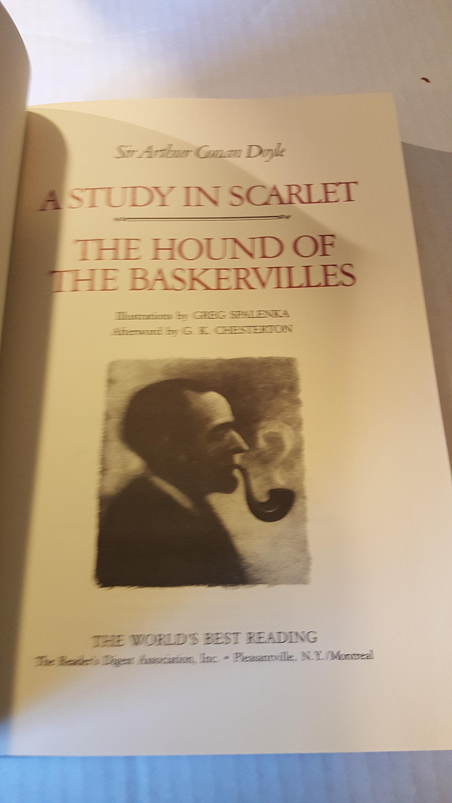 A Study in Scarlet & the Hound of the Baskervilles (The World's Best Reading)
