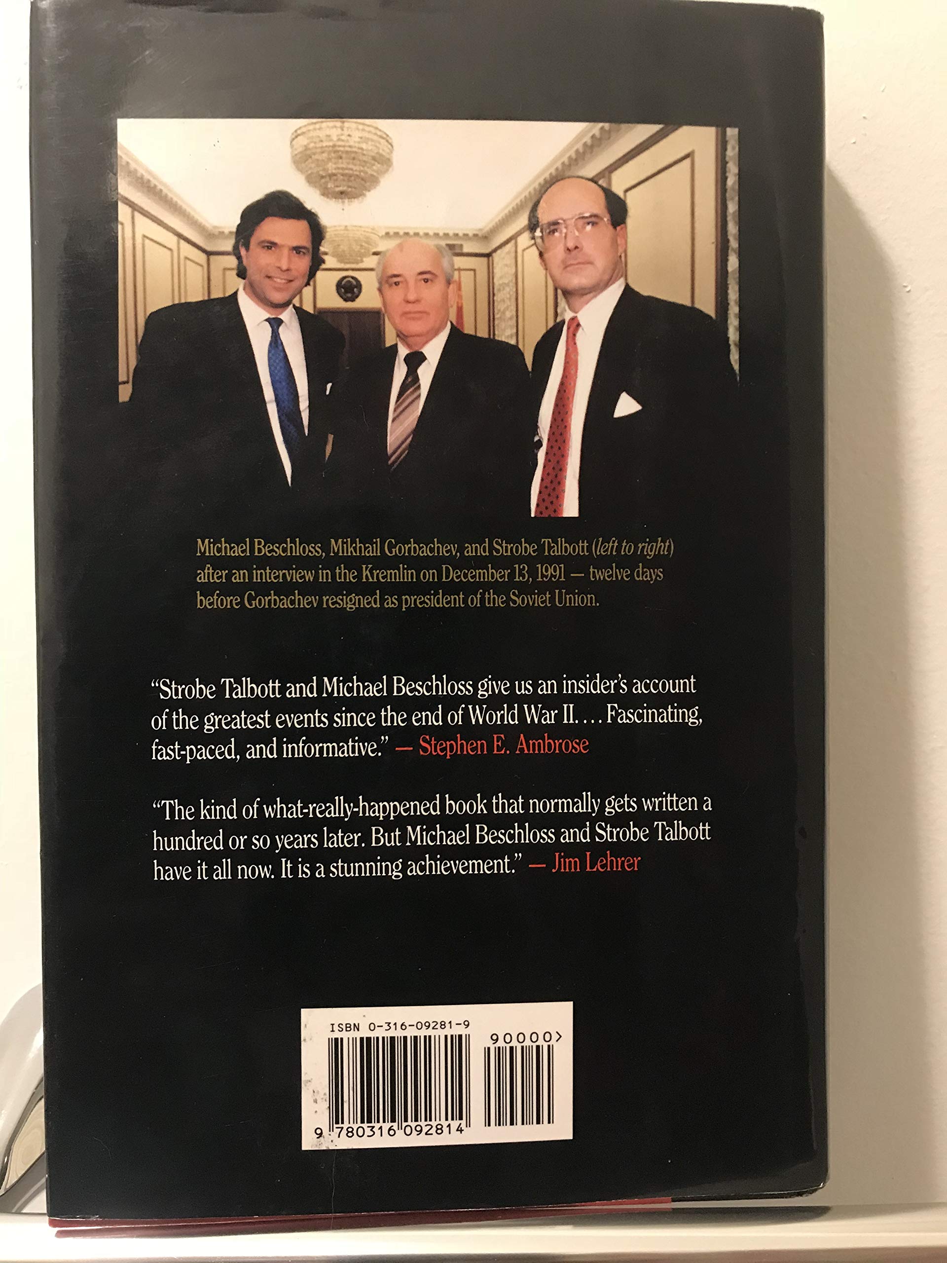 At the Highest Levels: The Inside Story of the End of the Cold War