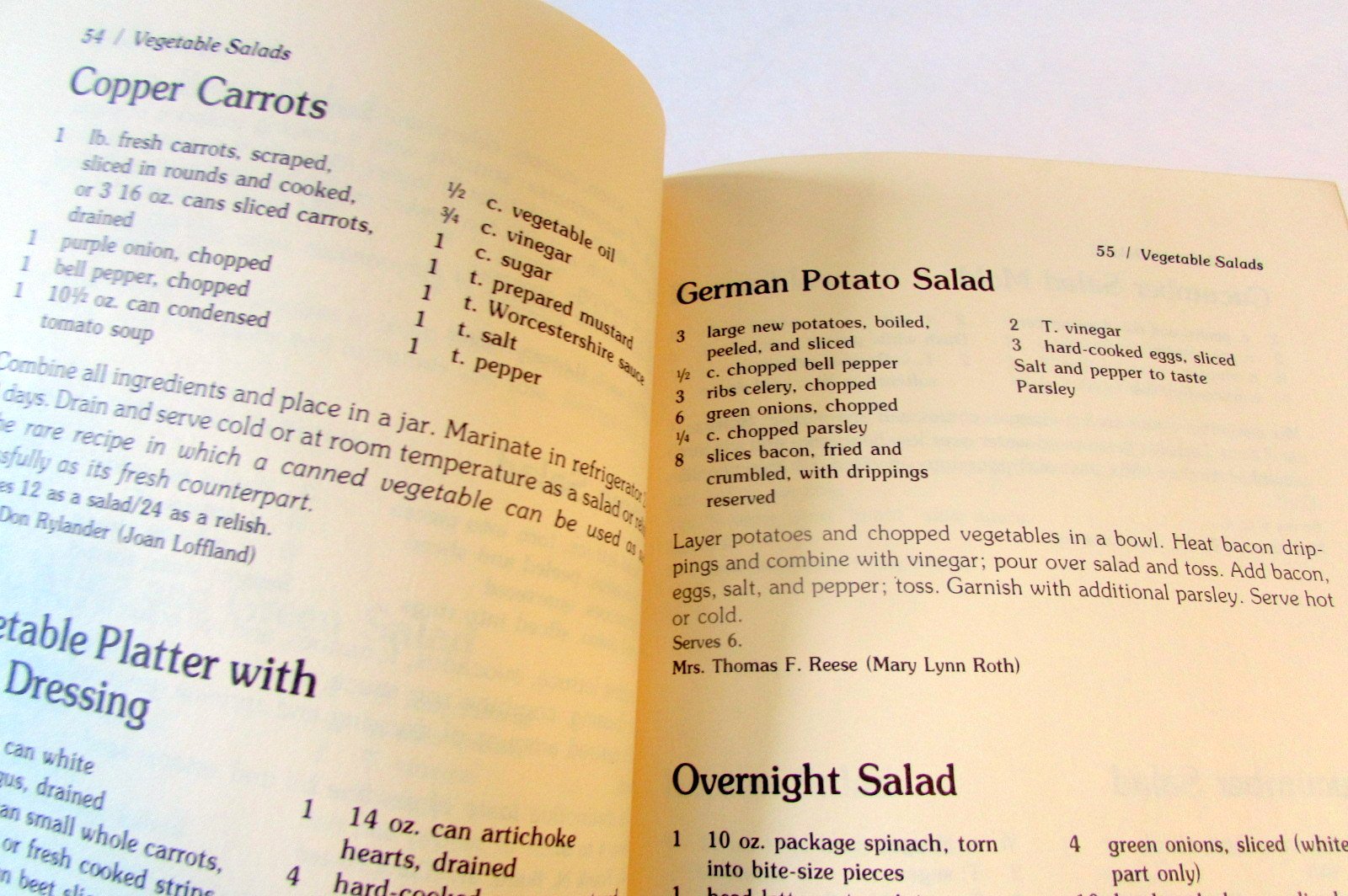 The Collection: A Cookbook