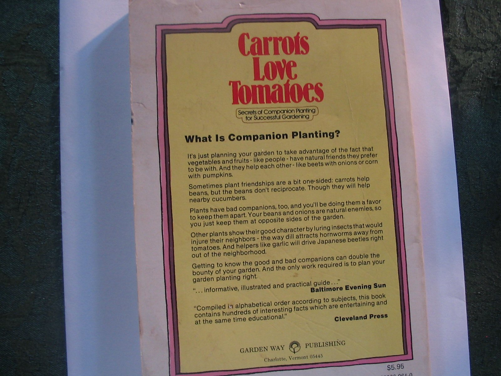 Carrots Love Tomatoes: Secrets of Companion Planting for Successful Gardening