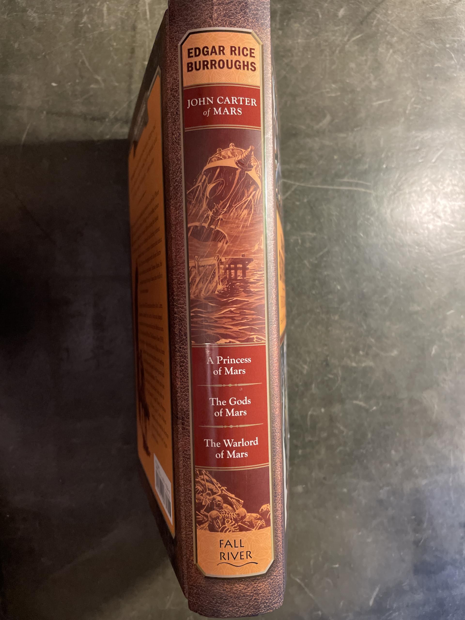 John Carter of Mars: A Princess of Mars, The Gods of Mars, The Warlord of Mars (Library of Wonder)