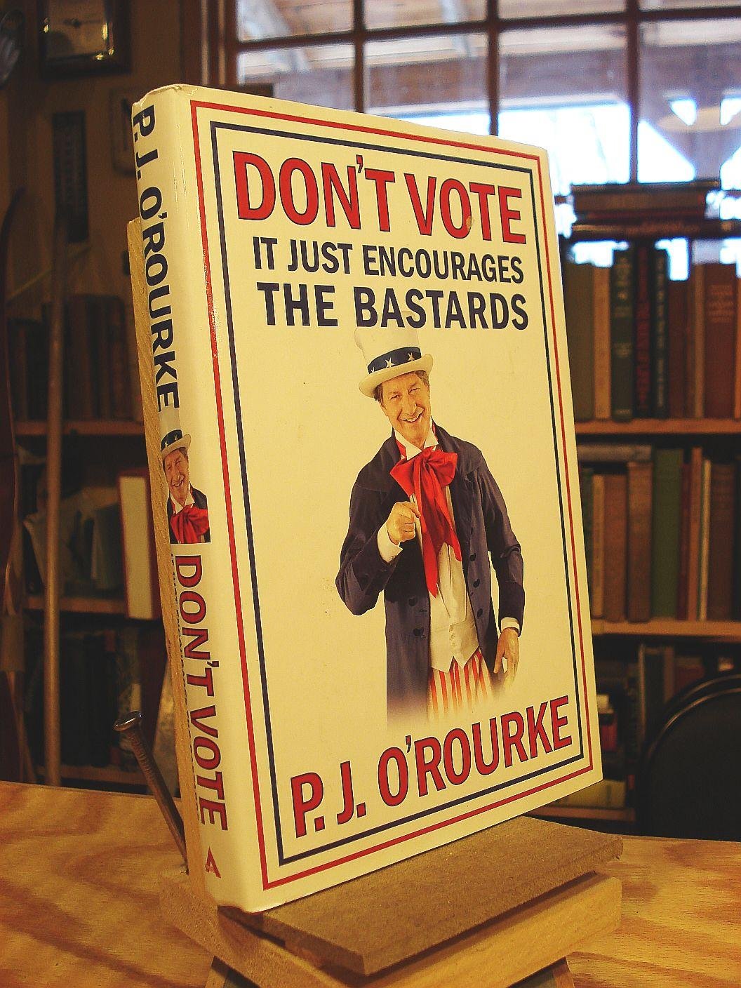 Don't Vote It Just Encourages the Bastards