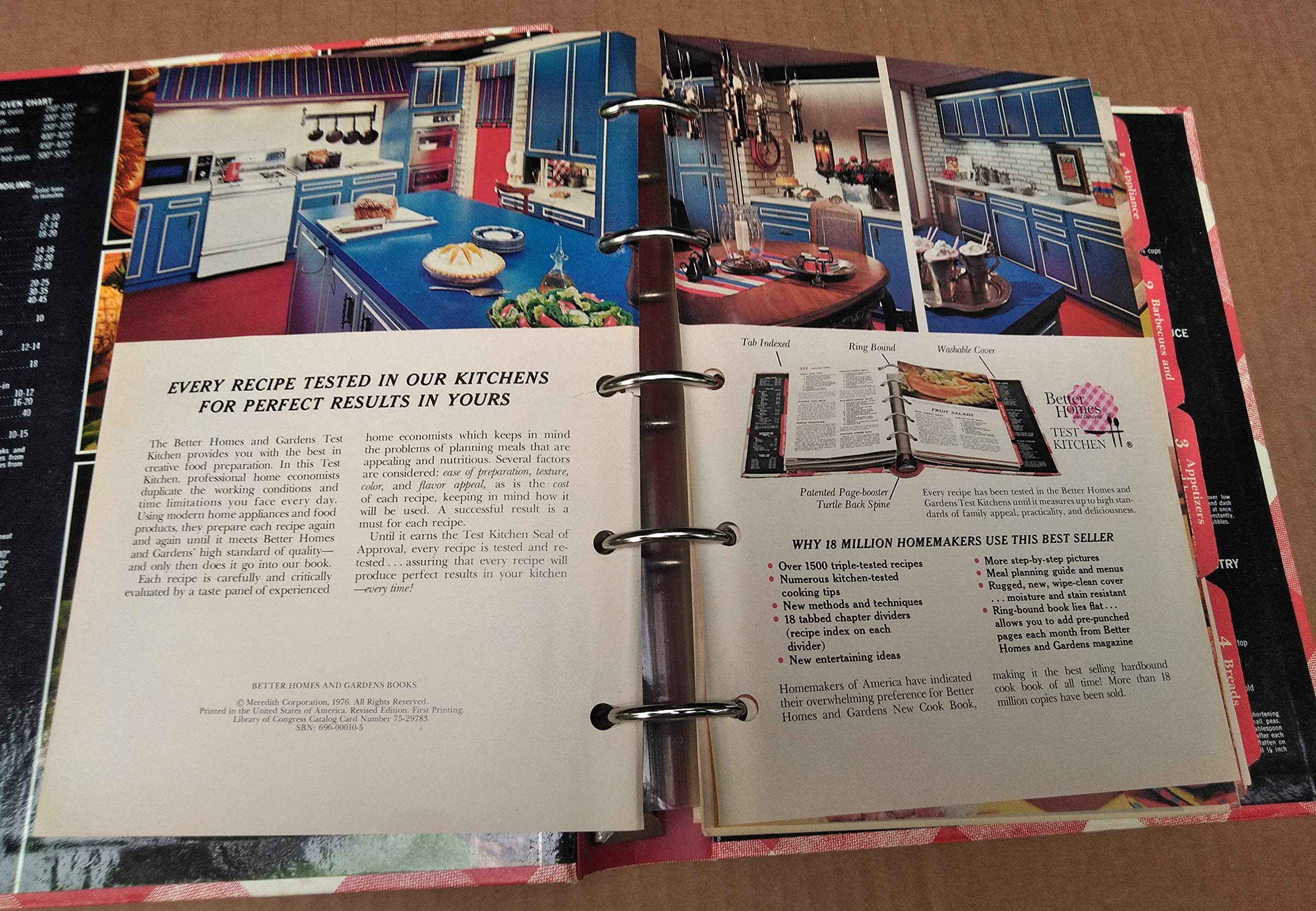 Better Homes and Gardens New Cook Book, 1968 Edition