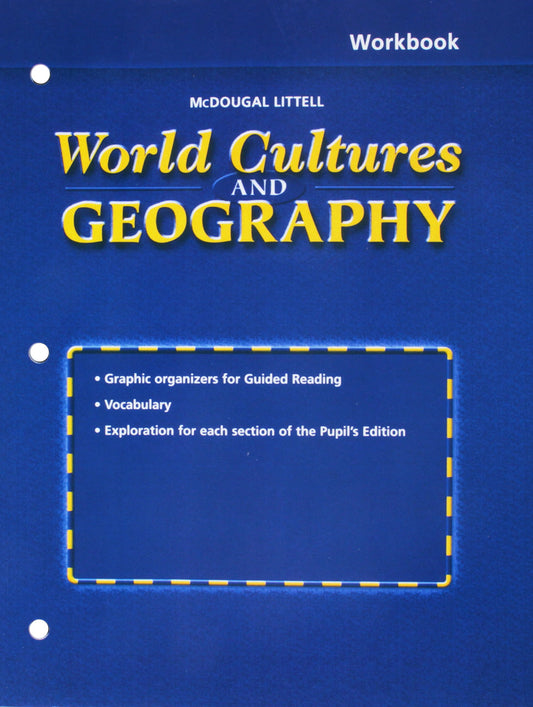 World Cultures and Geography: Workbook [Paperback] MCDOUGAL LITTEL