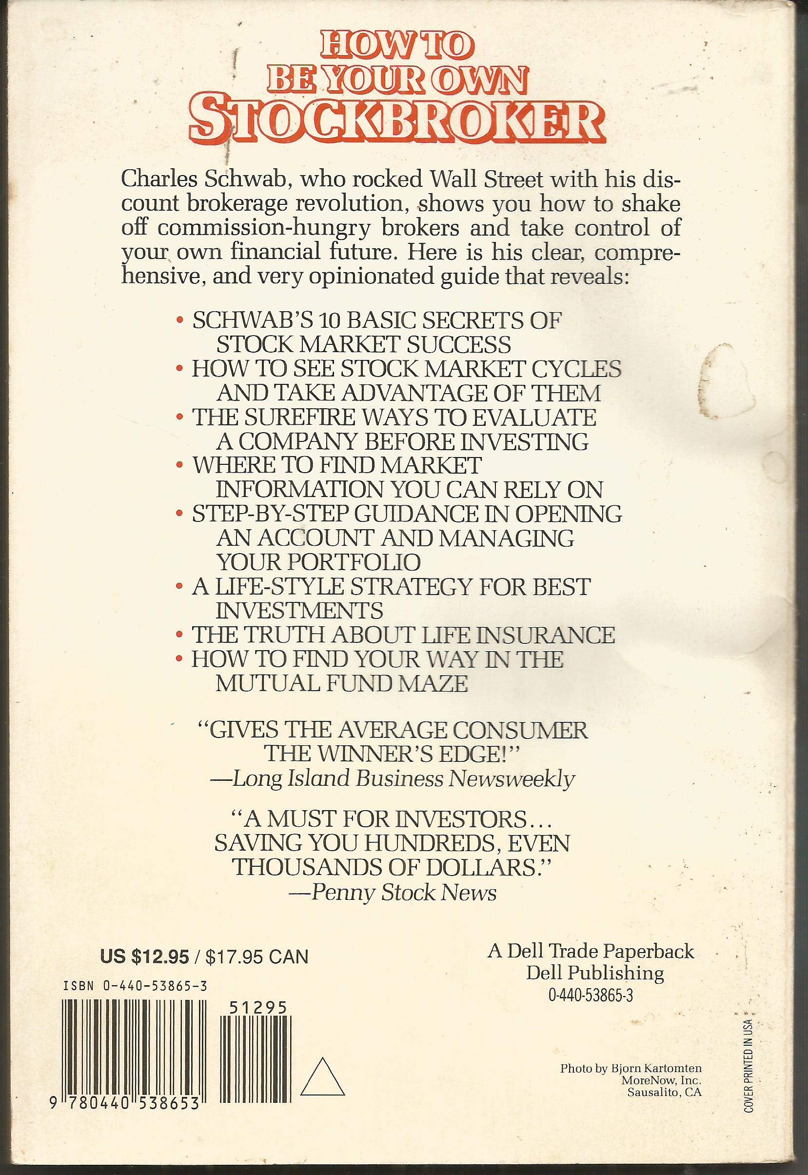 How to Be Your Own Stockbroker