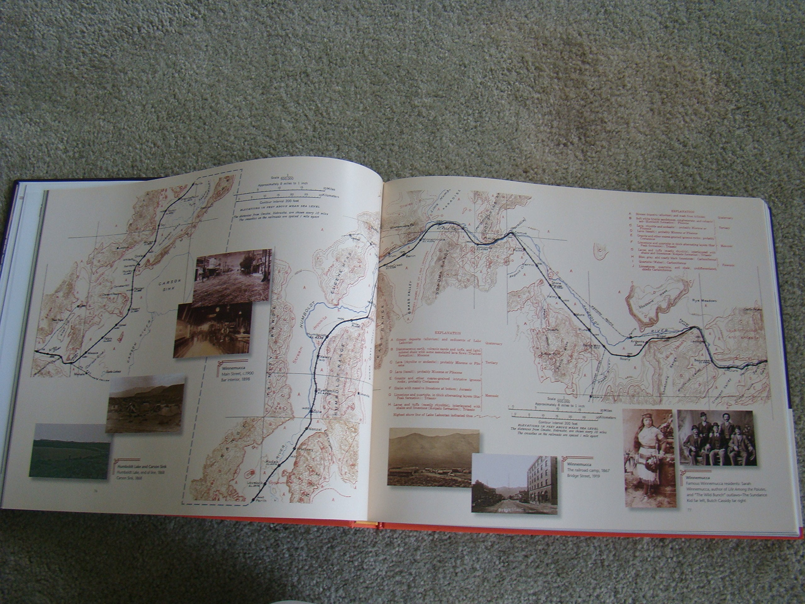 The Classic Western American Railroad Routes: With Mile by Mile Full Color Route Maps and Hundreds of Postcards, Contemporary Paintings and Ephemera