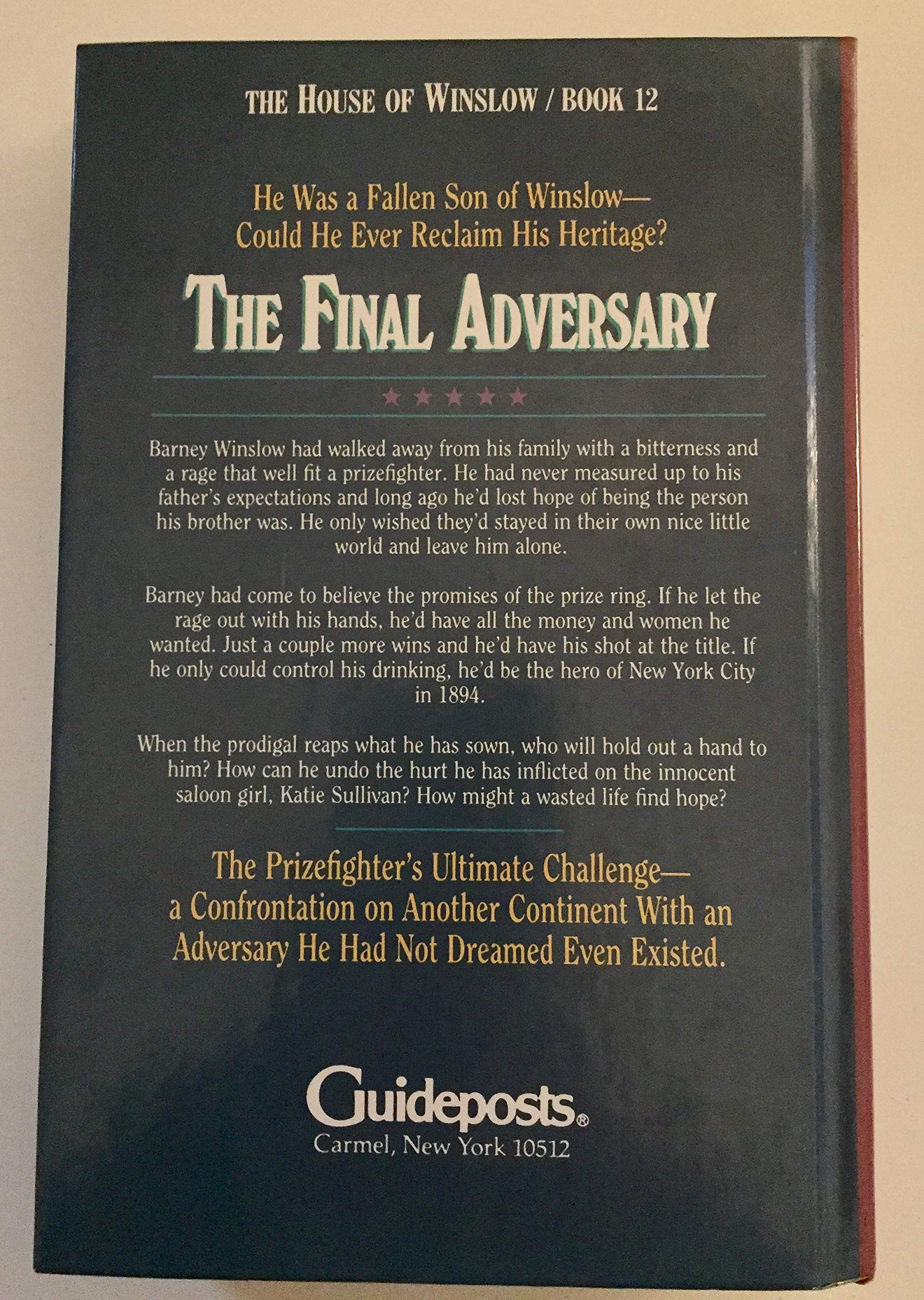 The Final Adversary (The House of Winslow #12)