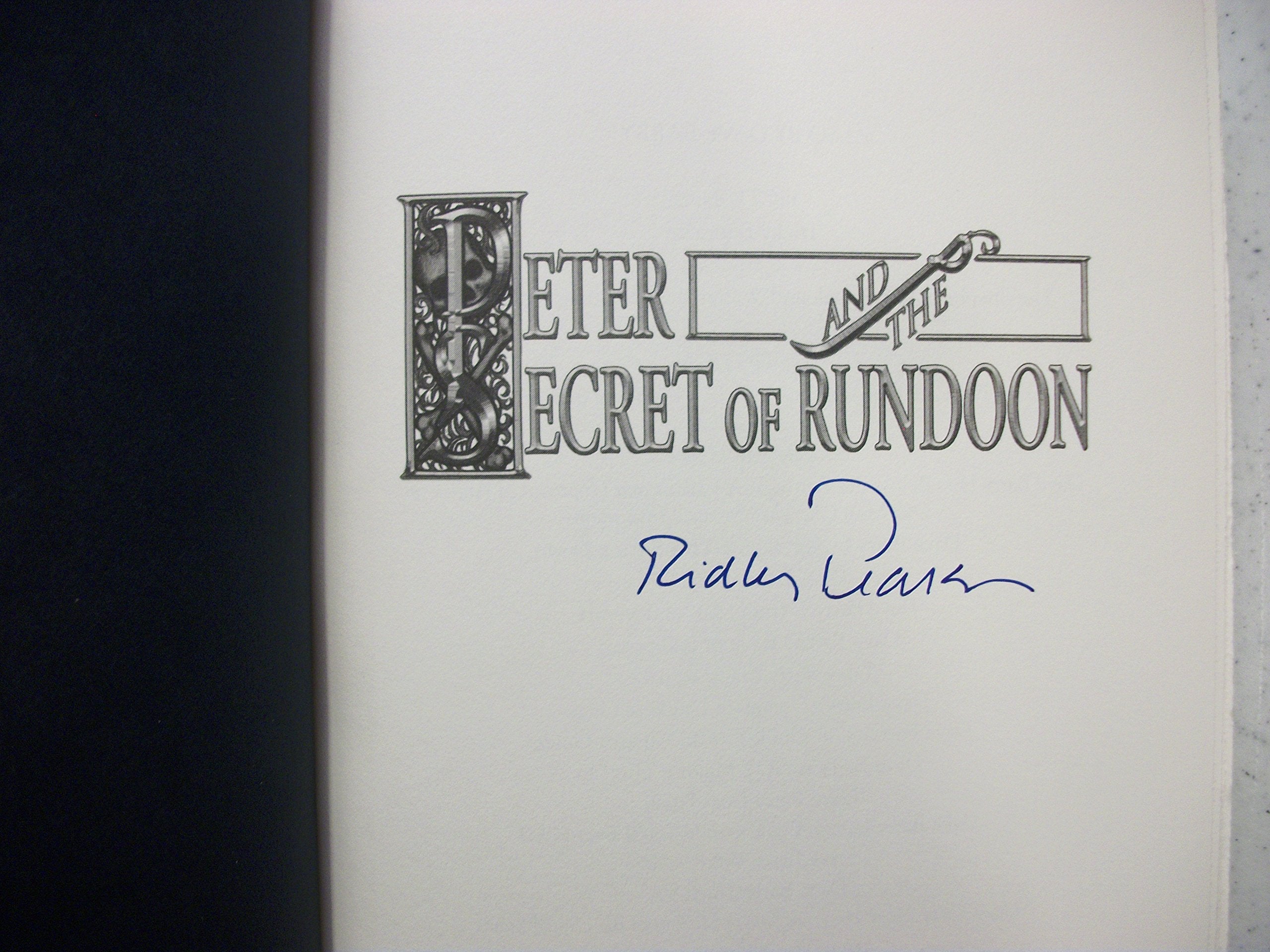 Peter and the Secret of Rundoon (Peter and the Starcatchers)