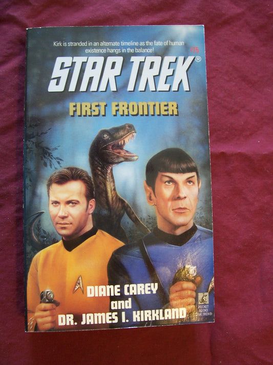 First Frontier Star Trek, Book 75 Carey, Diane and James I Kirkland