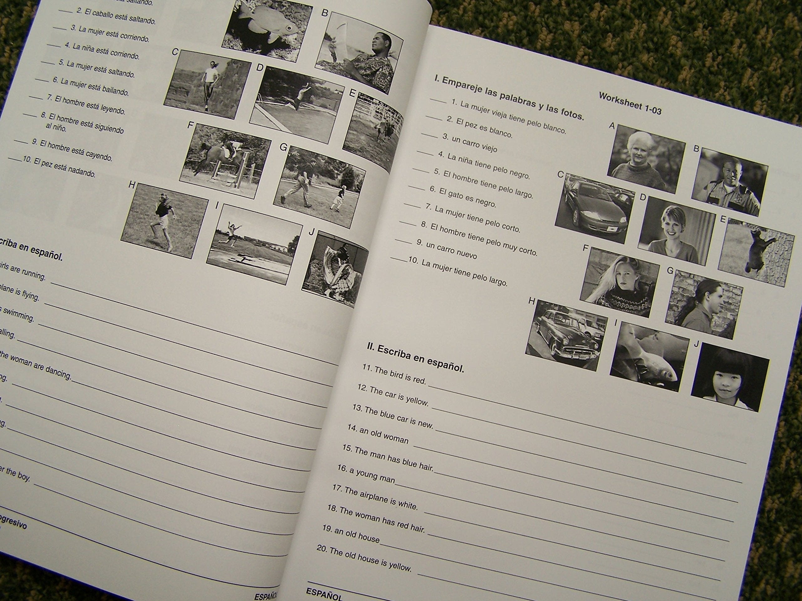 Rosetta Stone Spanish Workbook, Level 1, Language Learning Success