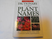 Dictionary of Plant Names