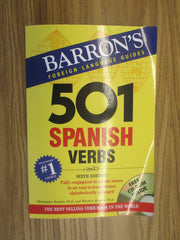 Barron's 501 Spanish Verbs (Spanish Edition)
