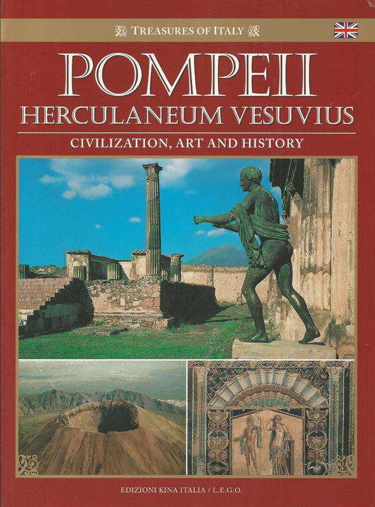 Pompeii, Herculaneum, Vesuvius [Paperback] Kina ItaliaLego