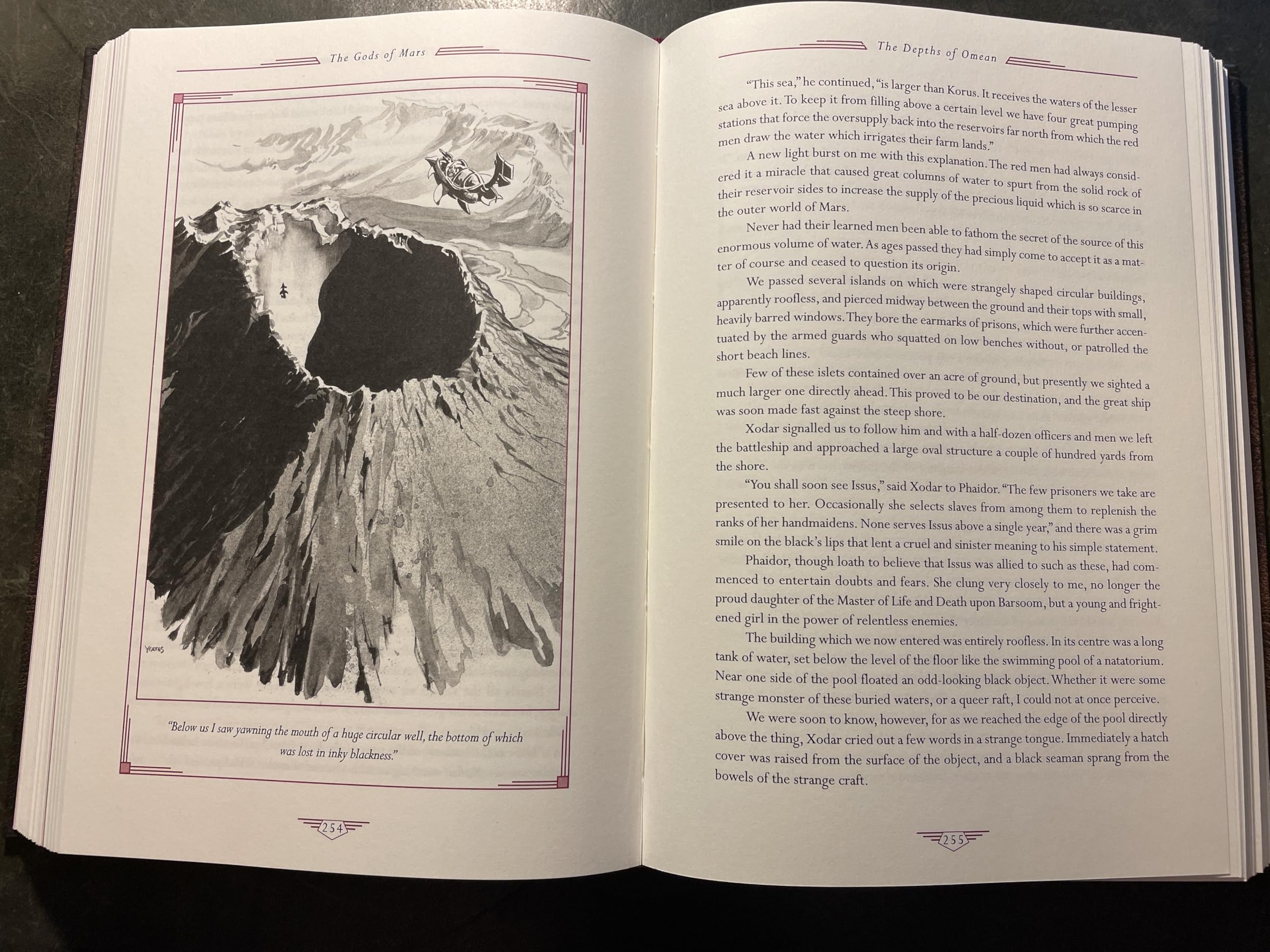 John Carter of Mars: A Princess of Mars, The Gods of Mars, The Warlord of Mars (Library of Wonder)