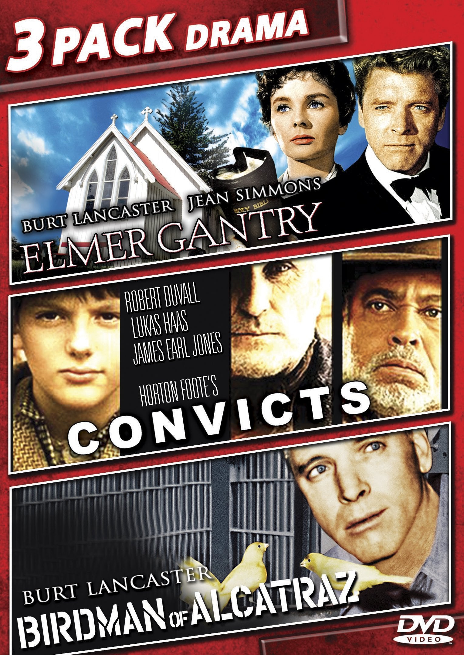 Elmer Gantry/Convicts/Birdman Of Alcatraz
