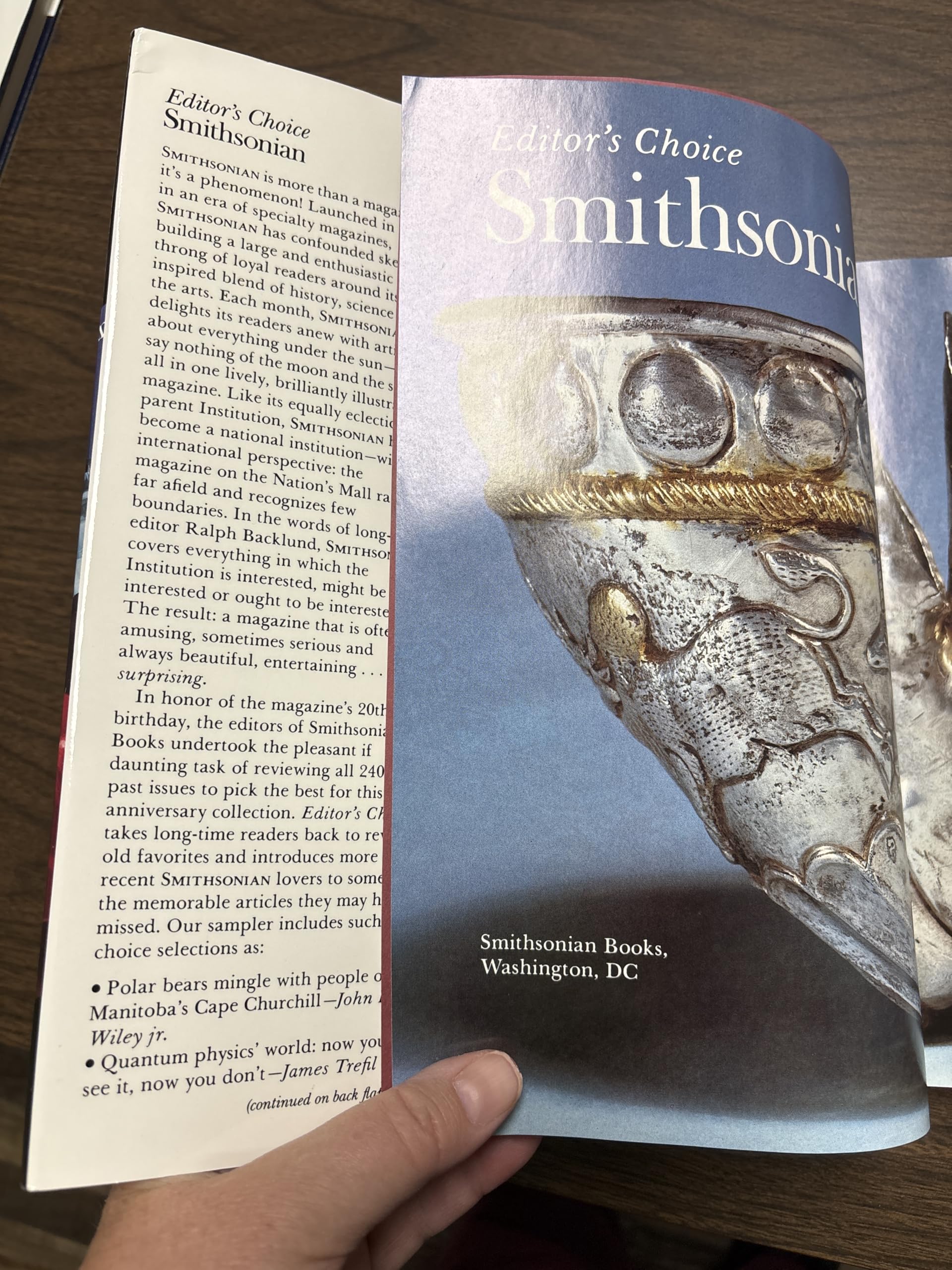 EDITORS CHOICE: Smithsonian