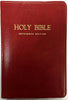 Holy Bible  King James Version  Reference Edition  Words of Christ in Red  Red Leather  Thomas Nelson 486R [Leather Bound] unknown author