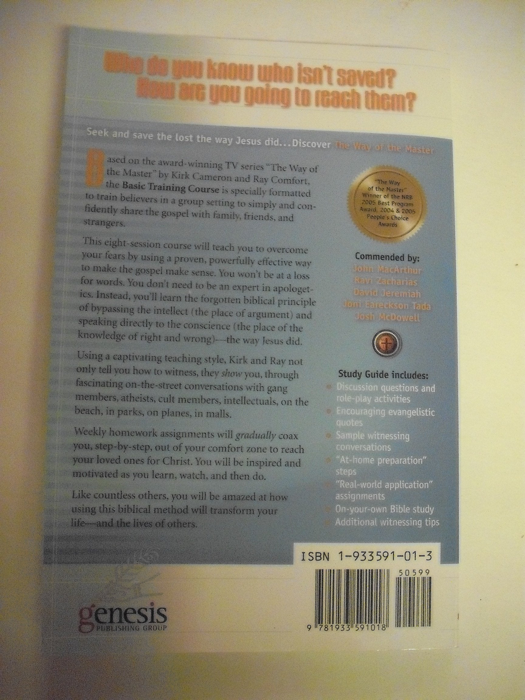 The Way of the Master Basic Training Course: Study Guide