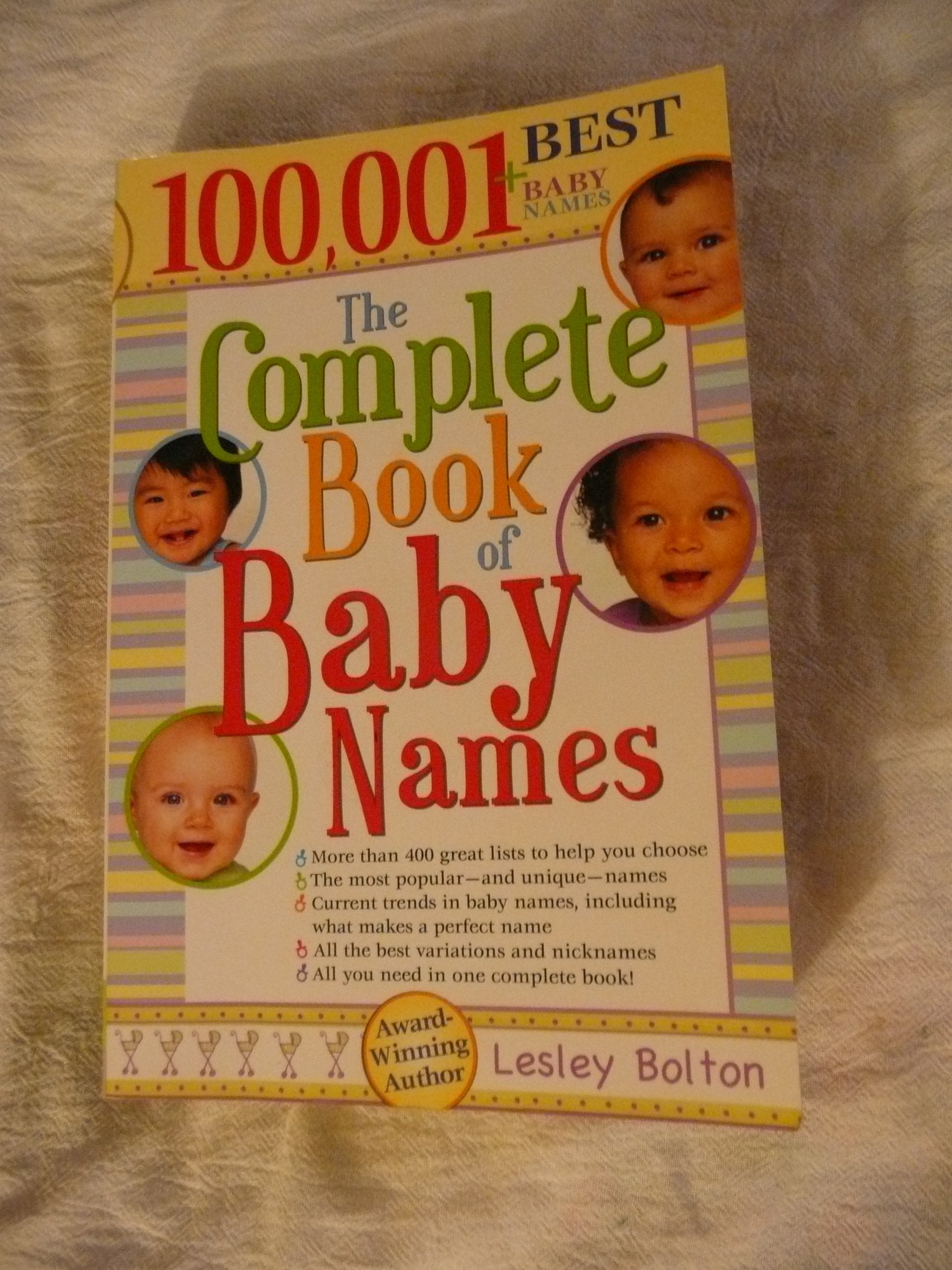 Complete Book of Baby Names