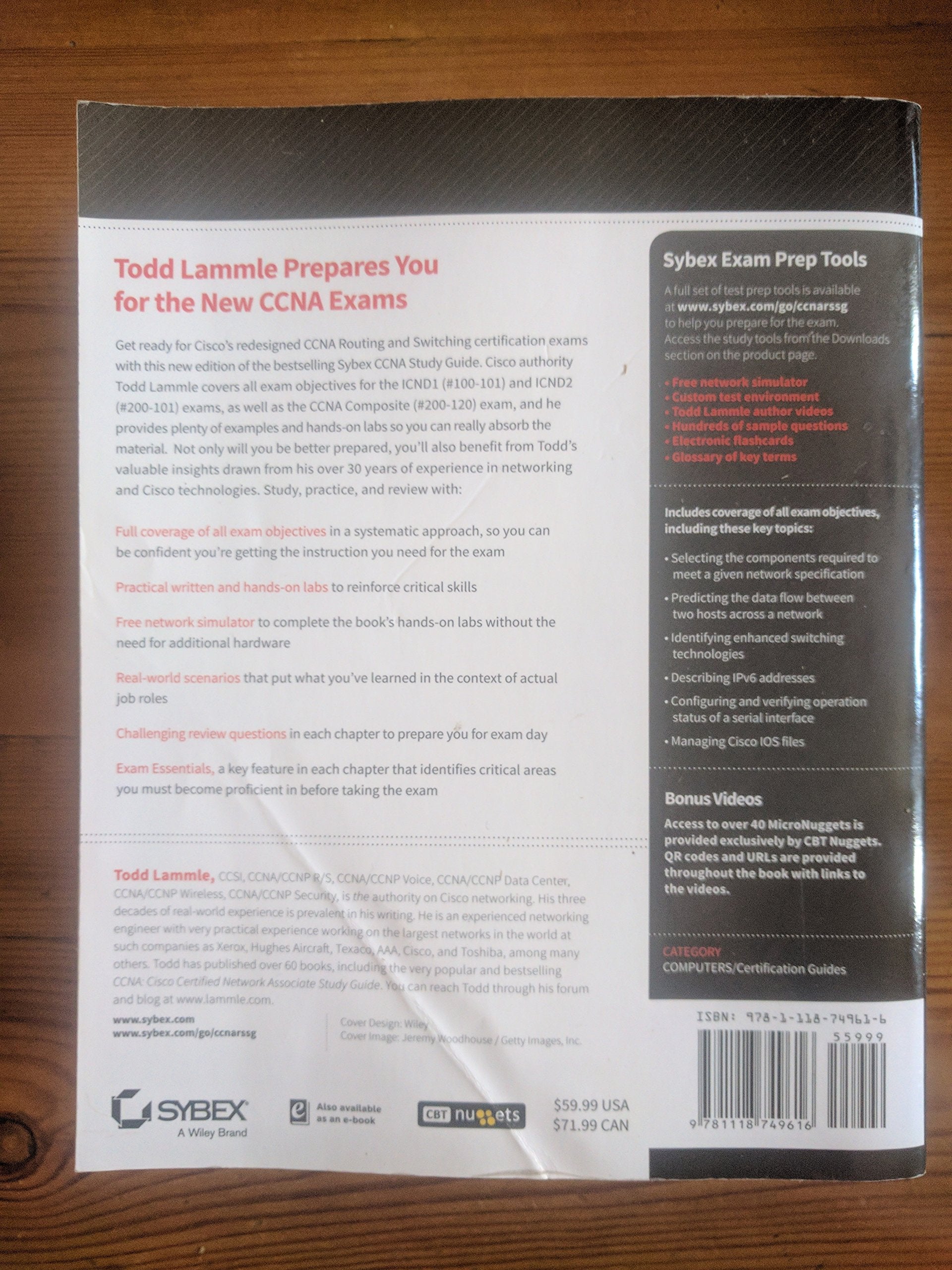 CCNA Routing and Switching: Exams 100-101, 200-101, and 200-120