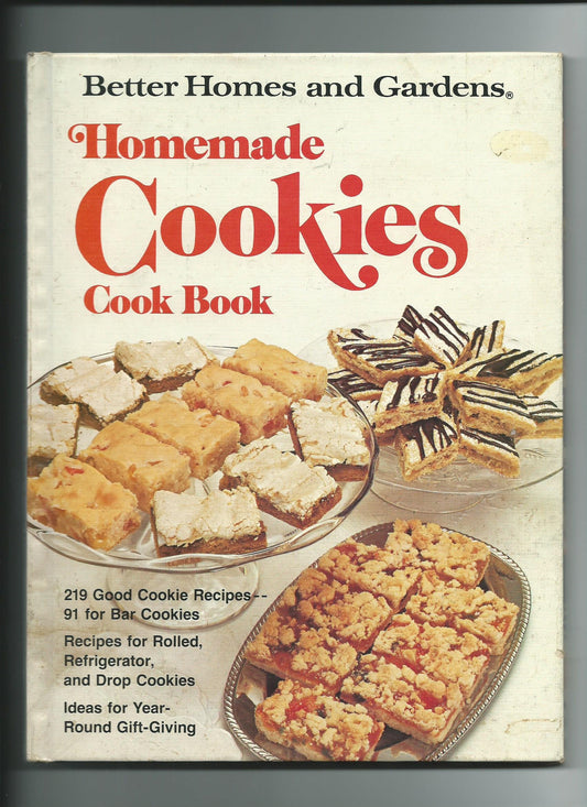 Better Homes And Gardens Homemade Cookies Cook Book Nancy Morton