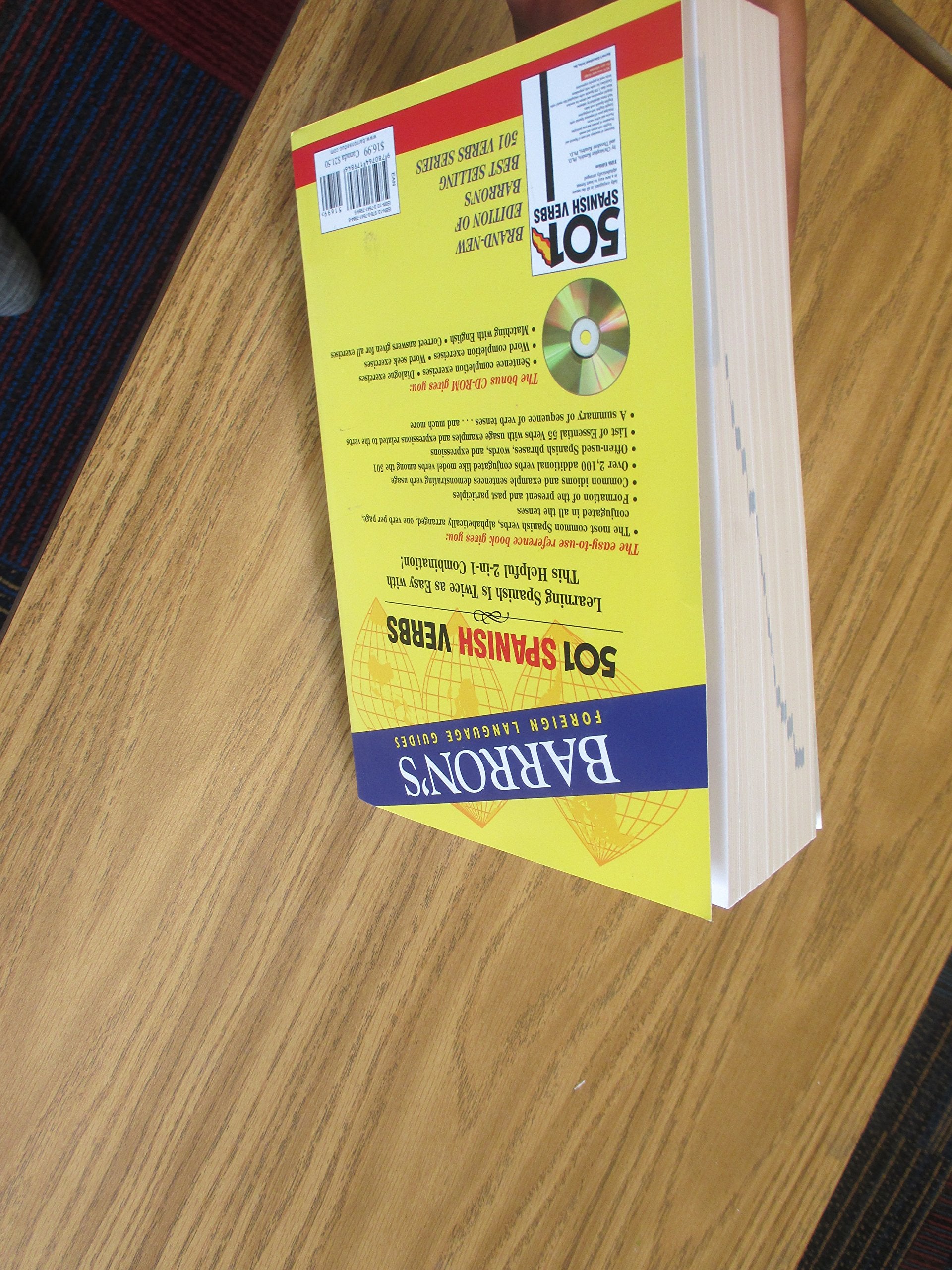 Barron's 501 Spanish Verbs (Spanish Edition)