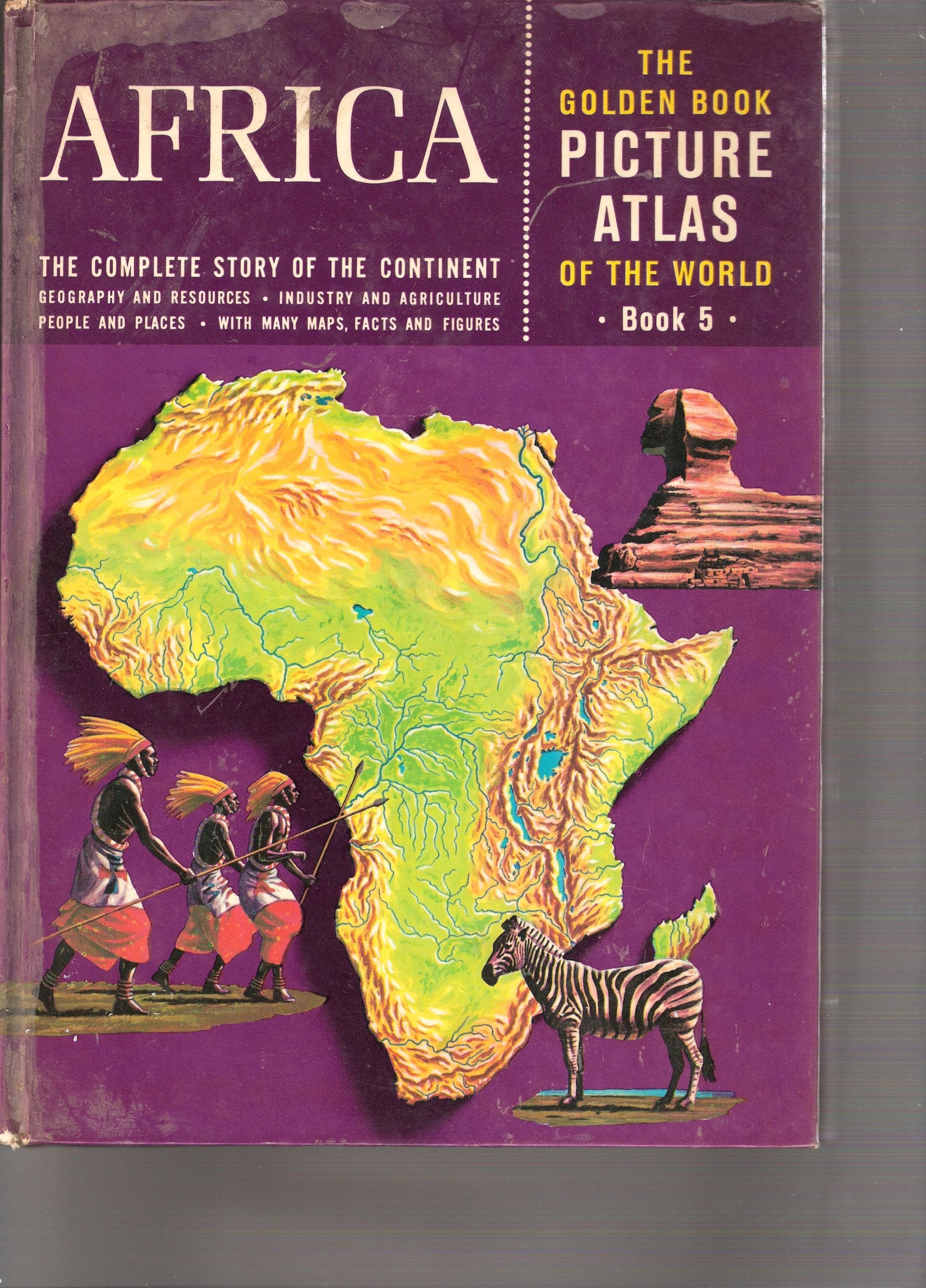 The Golden Book Picture Atlas of the World - AFRICA #5