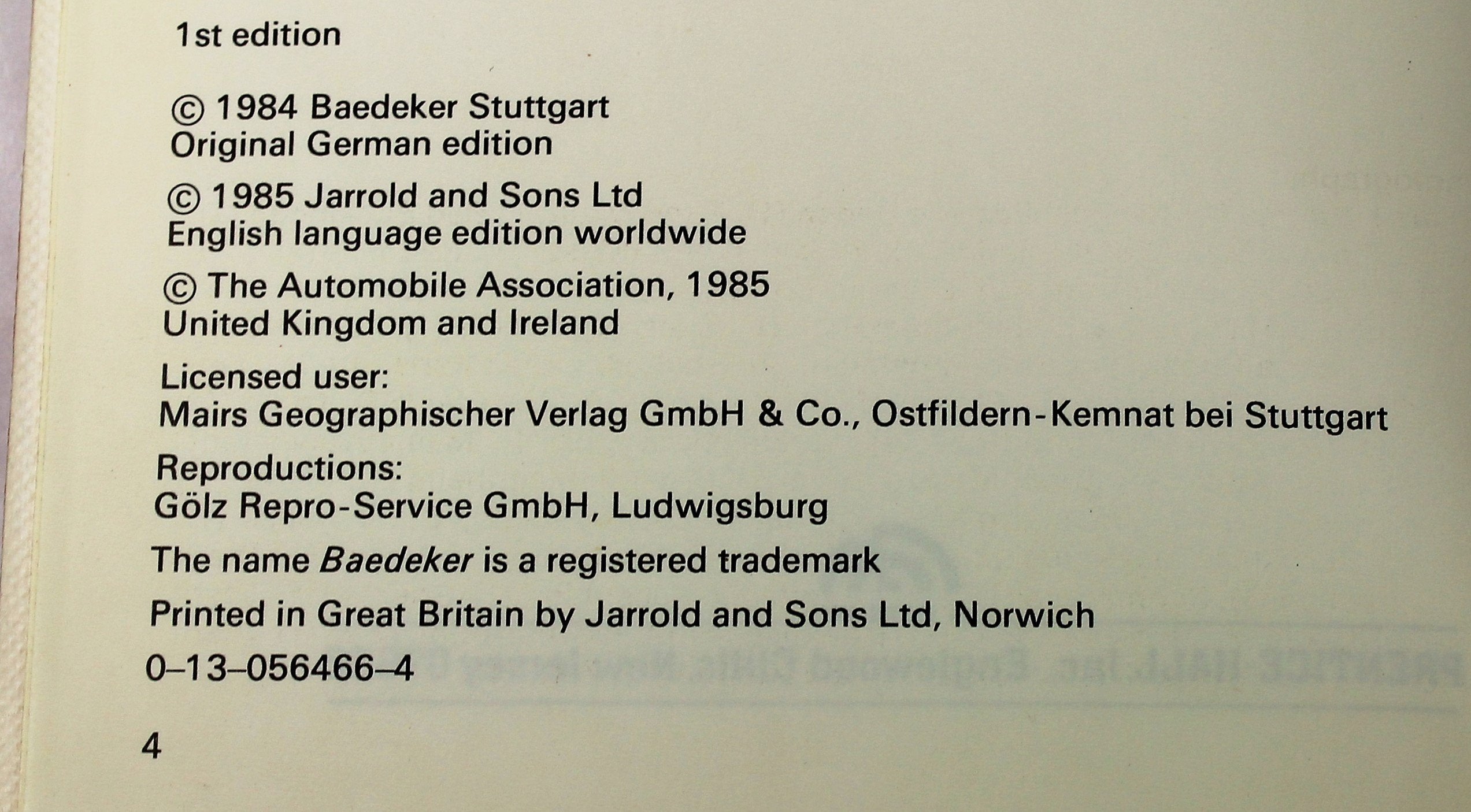 Baedeker Rhine (Baedeker's Travel Guides) (English and German Edition)