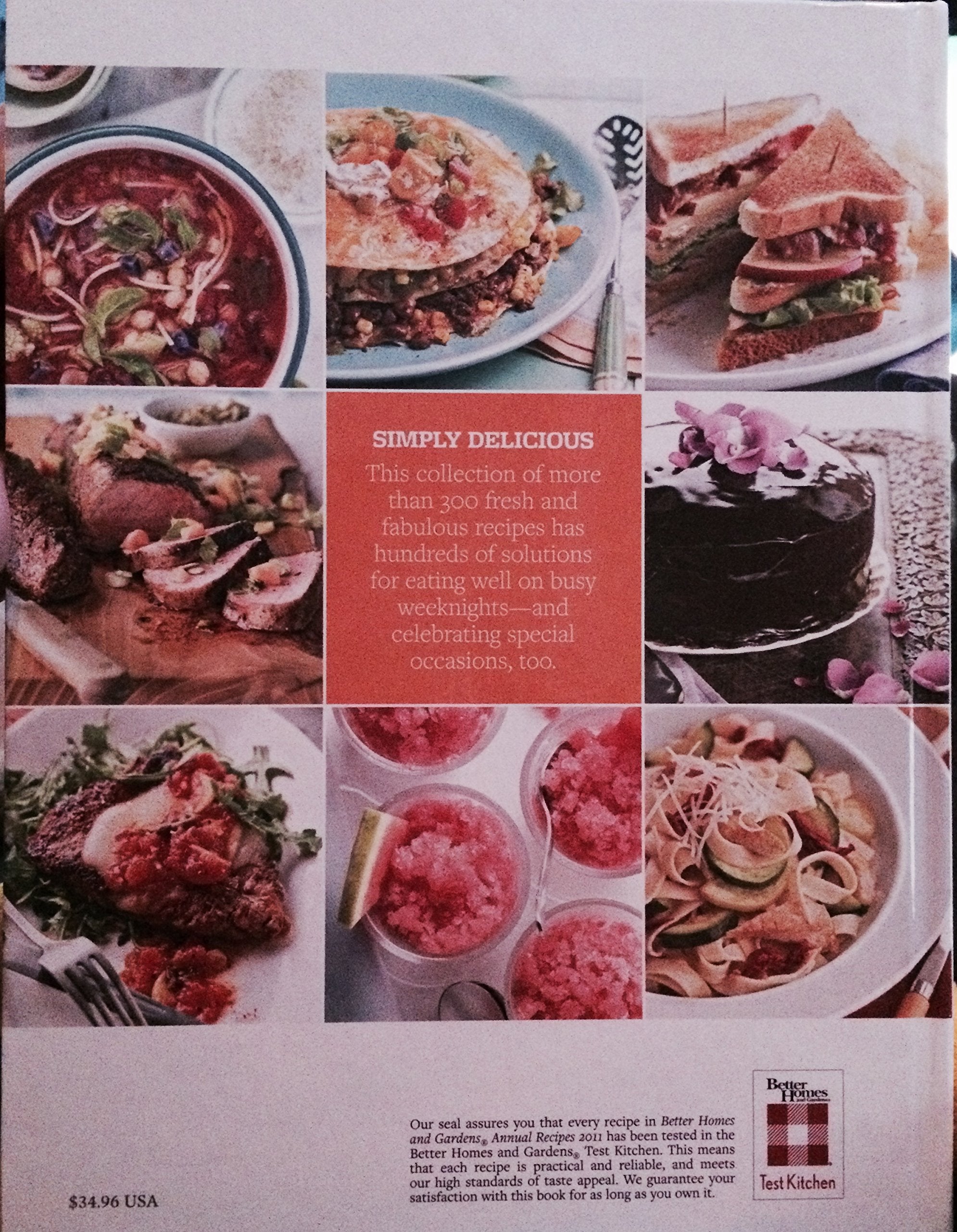 Better Homes and Gardens Annual Recipes 2011