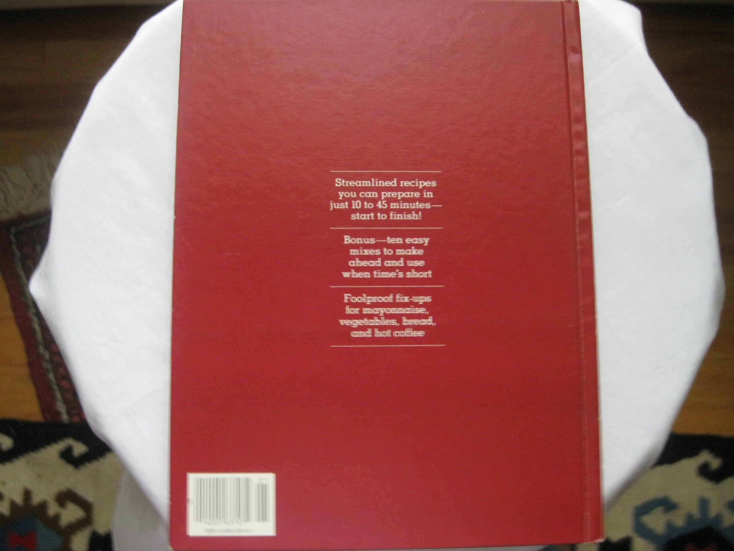 Better Homes And Gardens Fix It Fast Cook Book