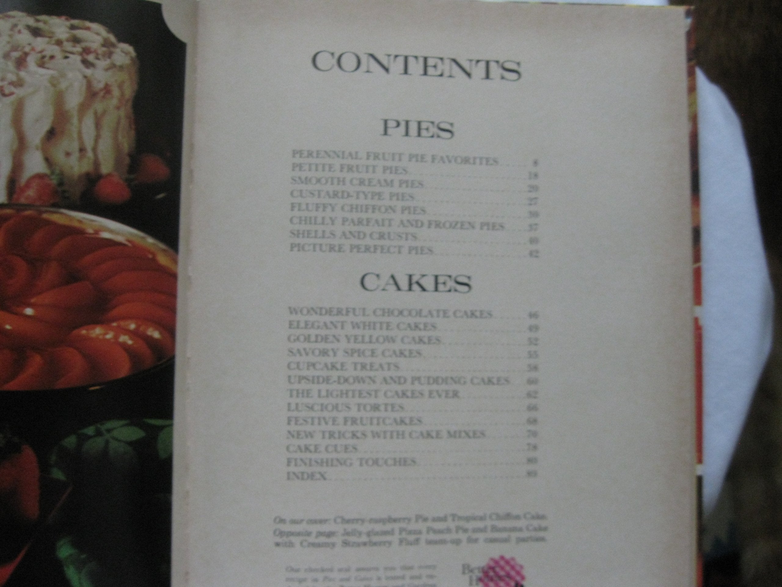 Better Homes and Gardens Pies and Cakes