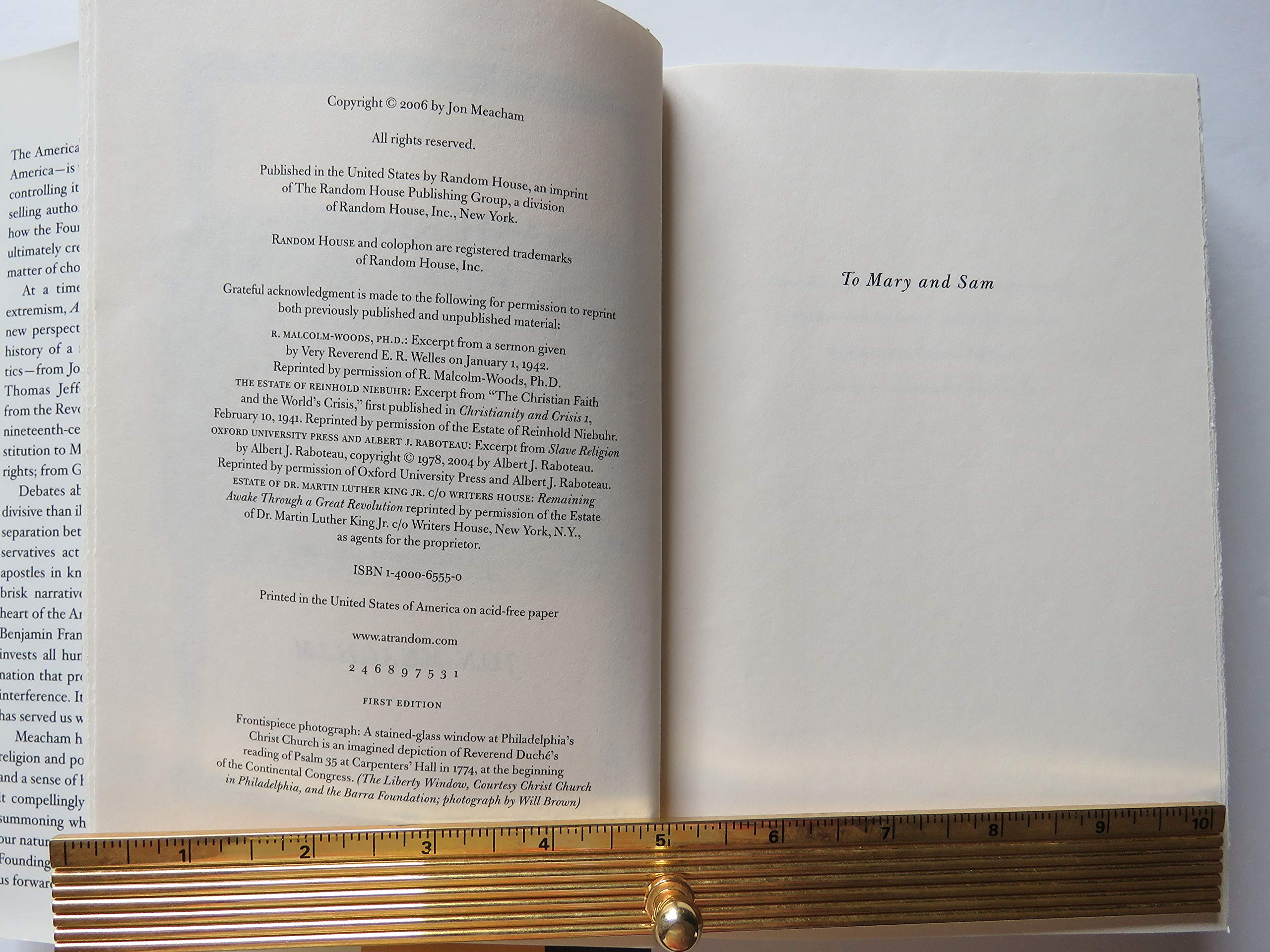 American Gospel: God, the Founding Fathers, and the Making of a Nation