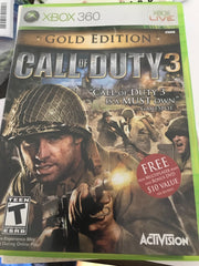 Call of Duty 3 Gold Edition -Xbox 360