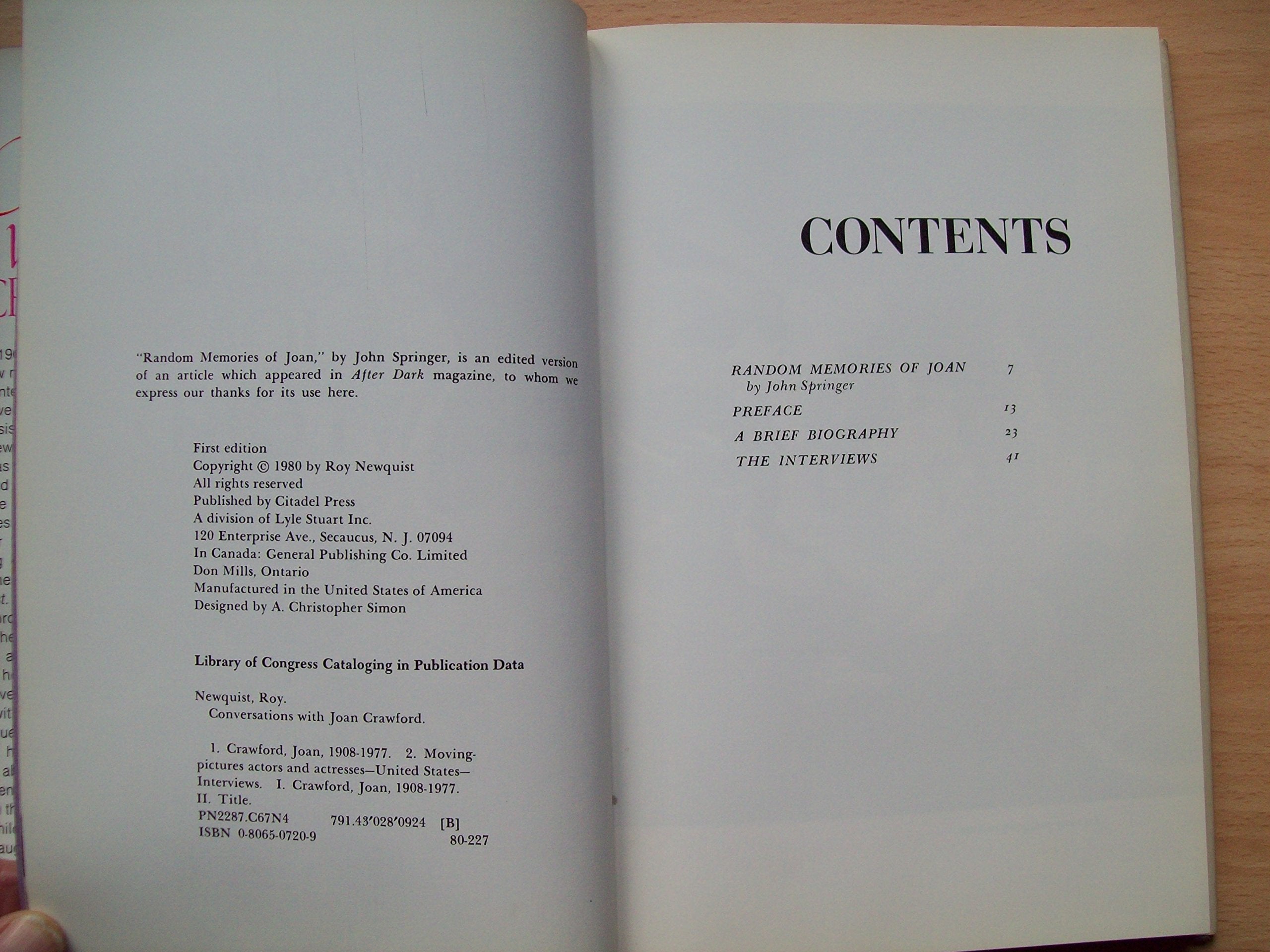 Conversations With Joan Crawford