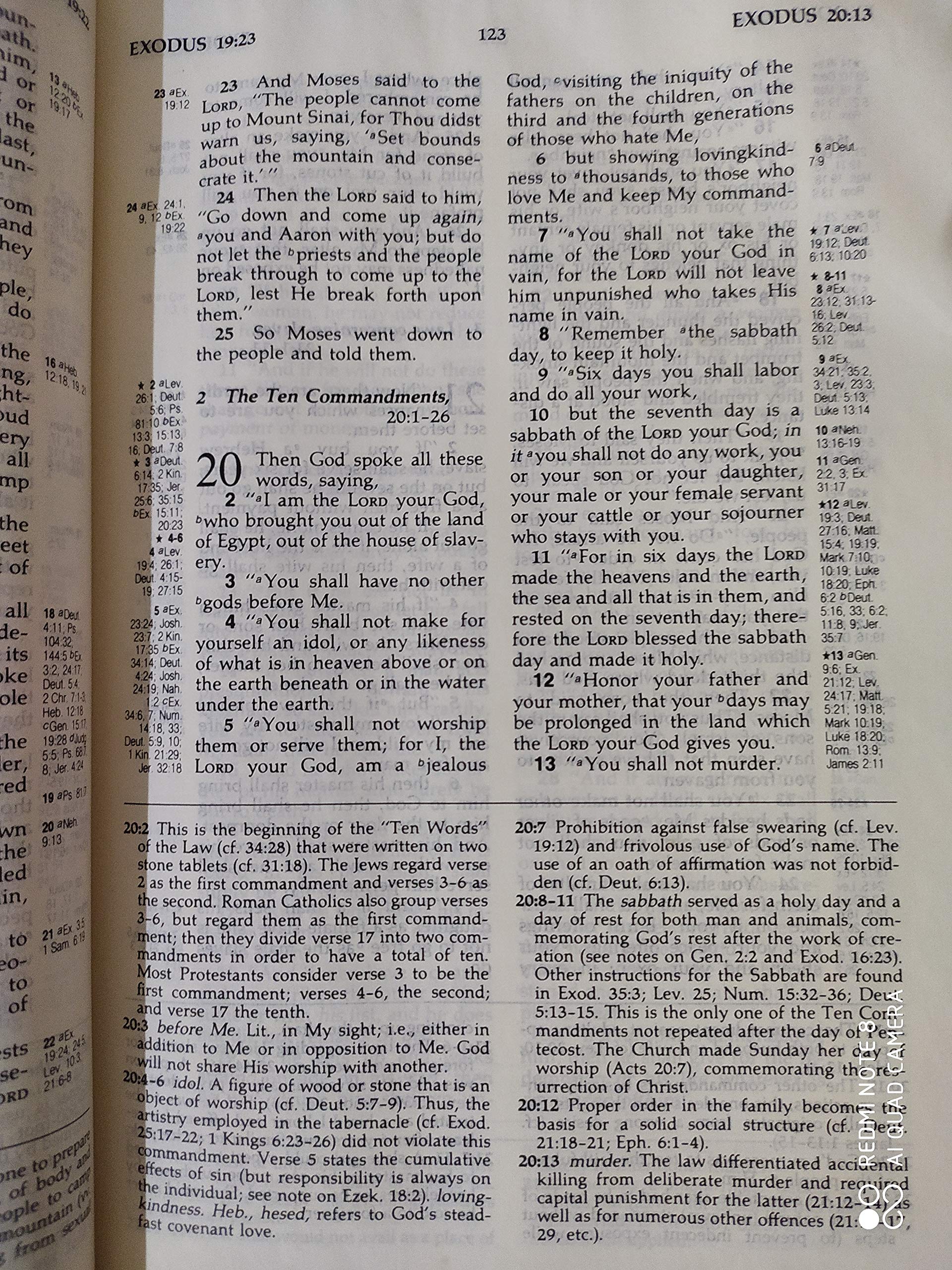Ryrie Study Bible: New American Standard