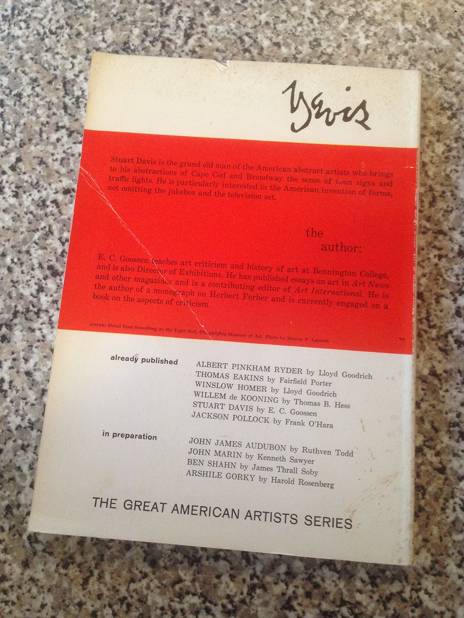 Stuart Davis (The Great American artists series)