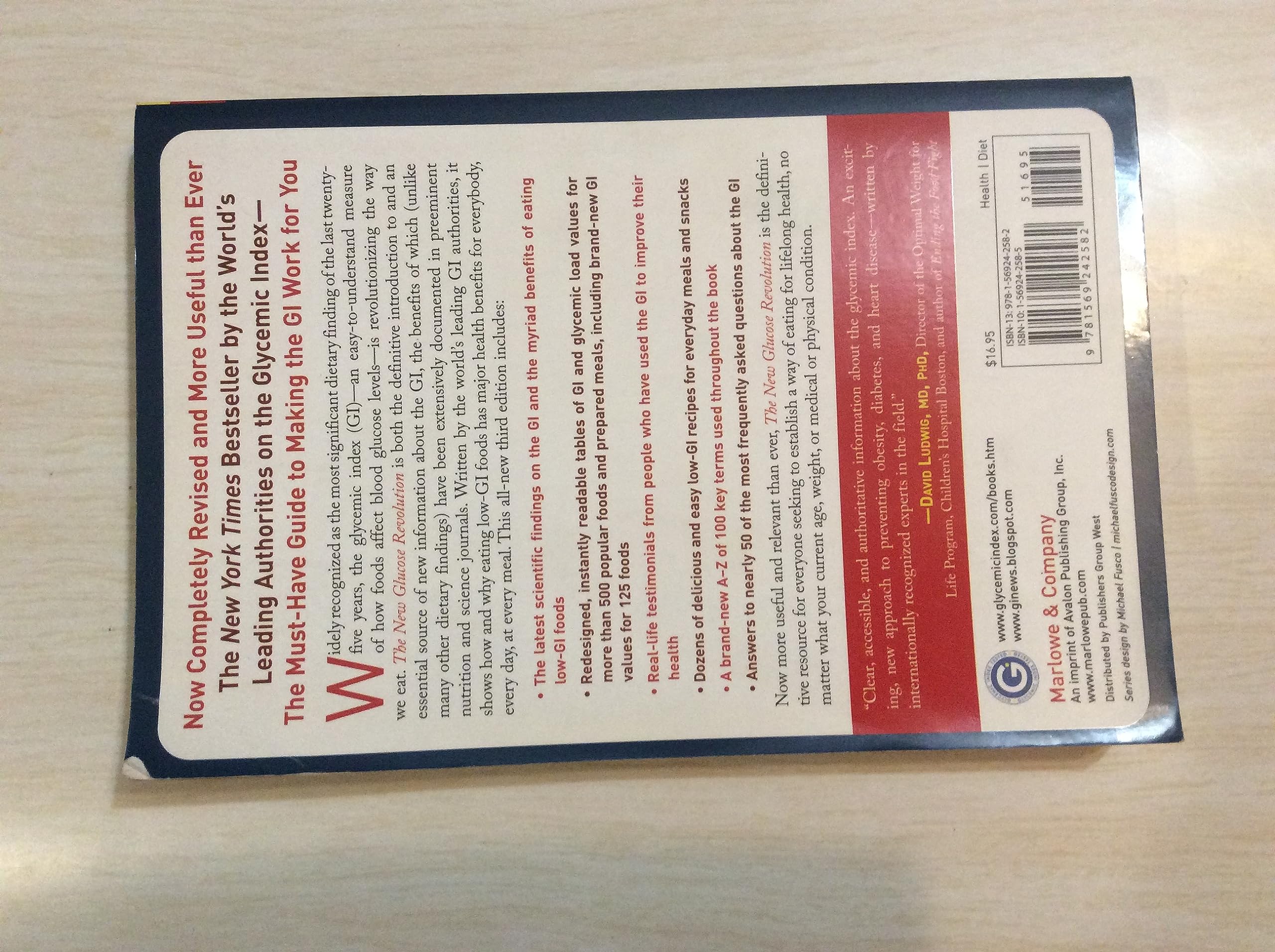 The New Glucose Revolution: The Authoritative Guide to the Glycemic Index - the Dietary Solution for Lifelong Health