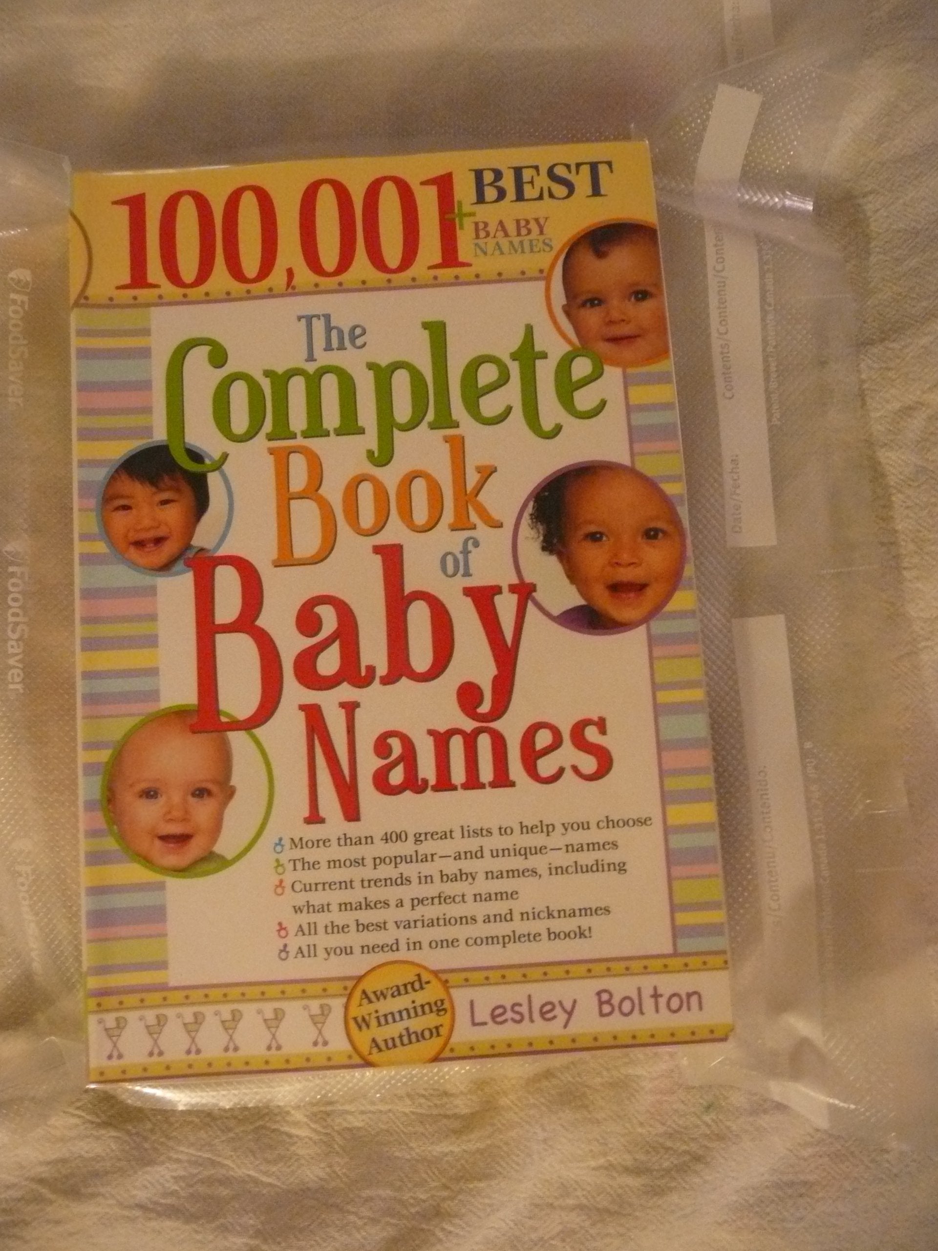 Complete Book of Baby Names