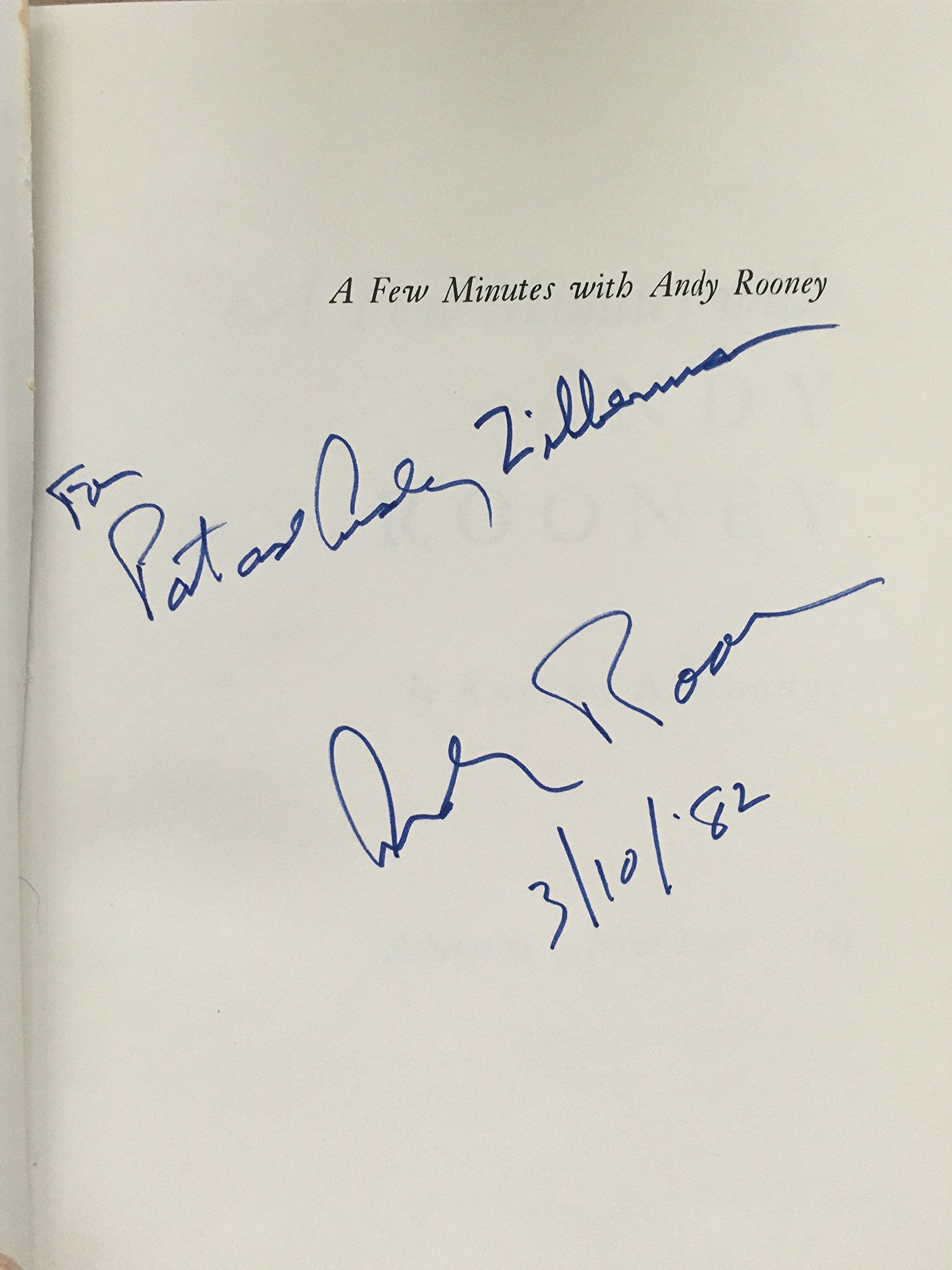 A Few Minutes With Andy Rooney