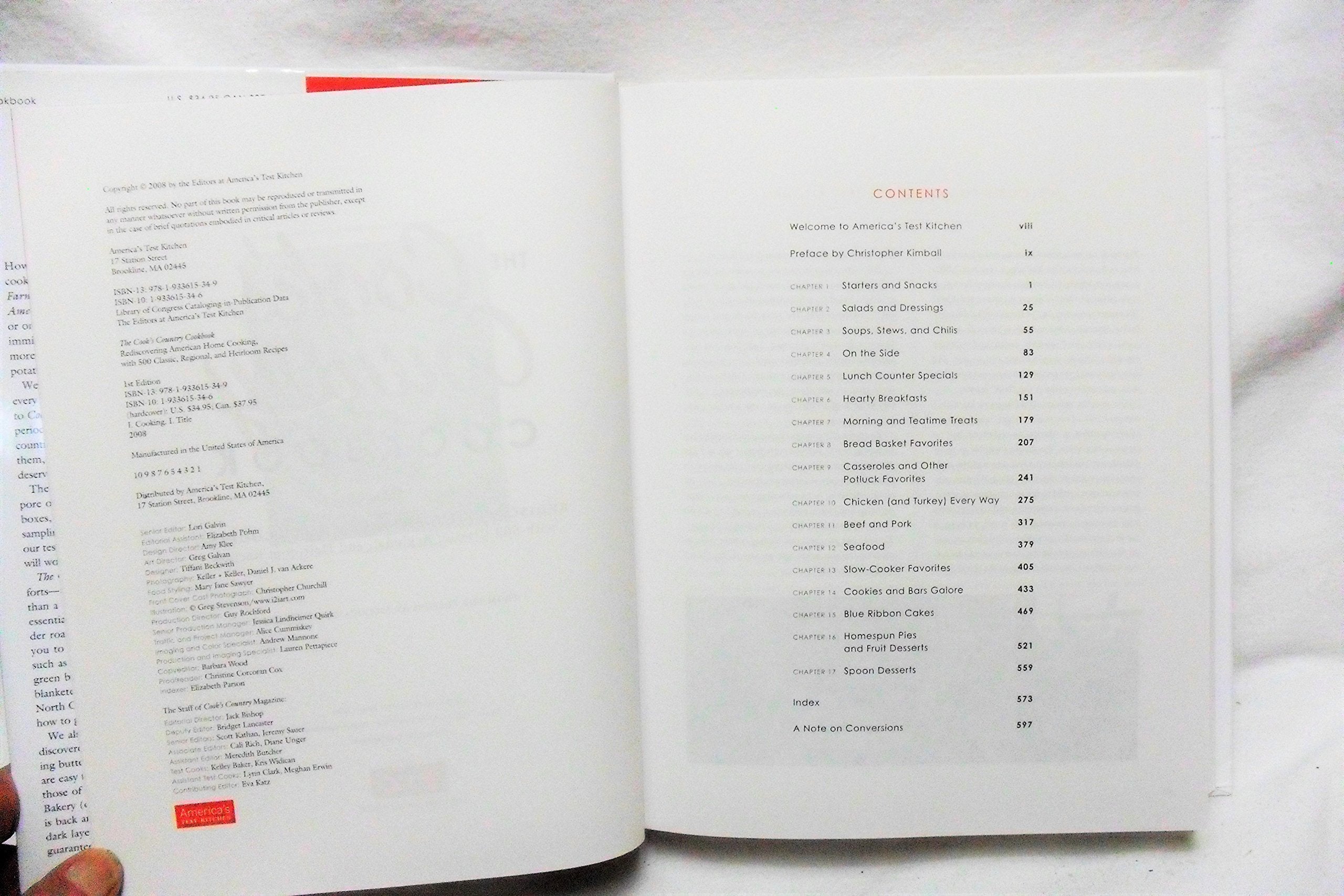 Cook's Country Cookbook