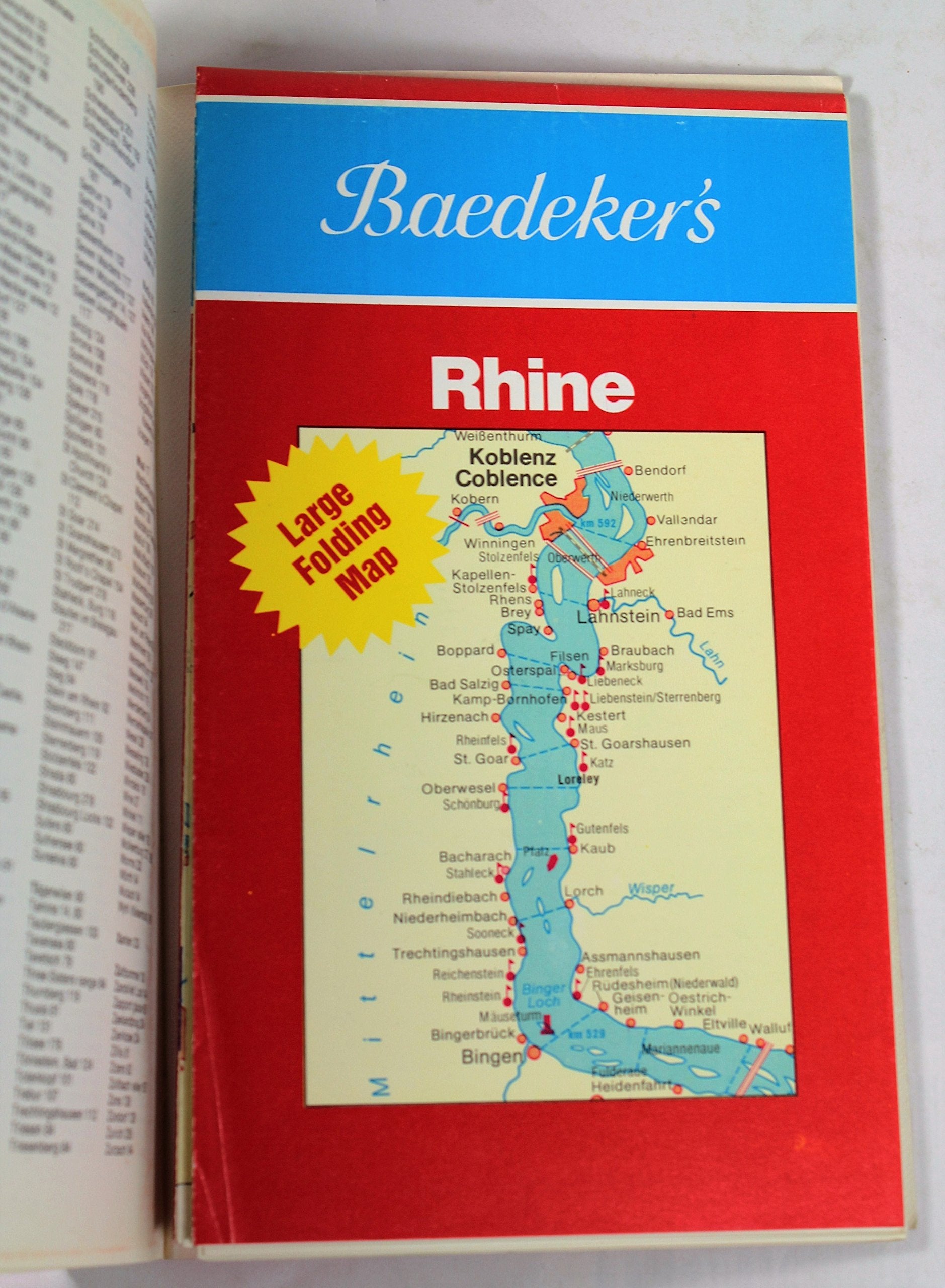 Baedeker Rhine (Baedeker's Travel Guides) (English and German Edition)