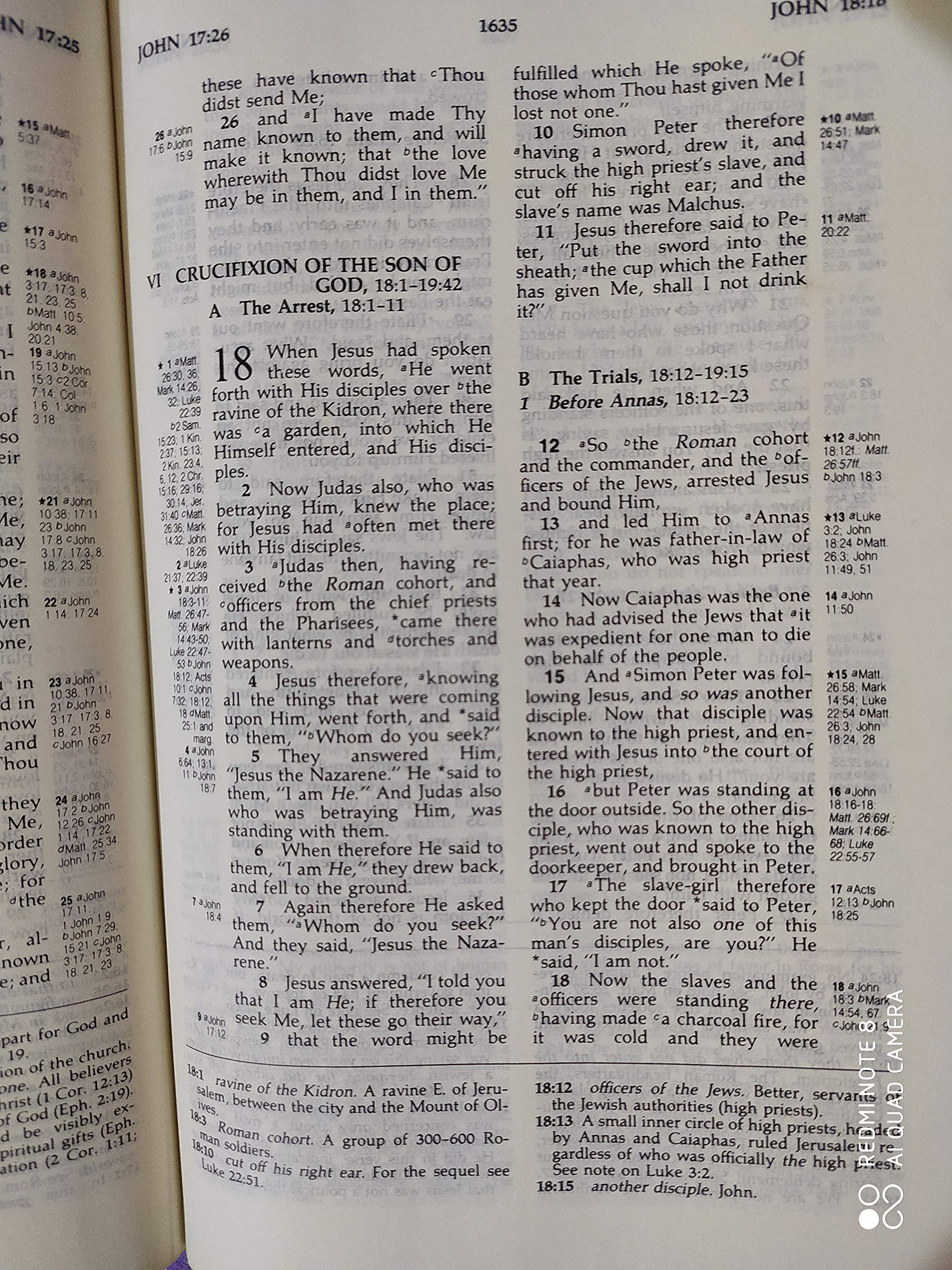 Ryrie Study Bible: New American Standard