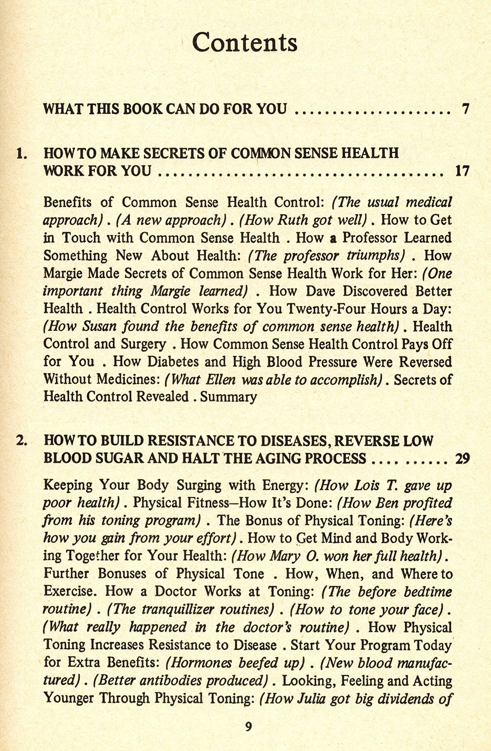 A Country Doctor's Common Sense Health Manual