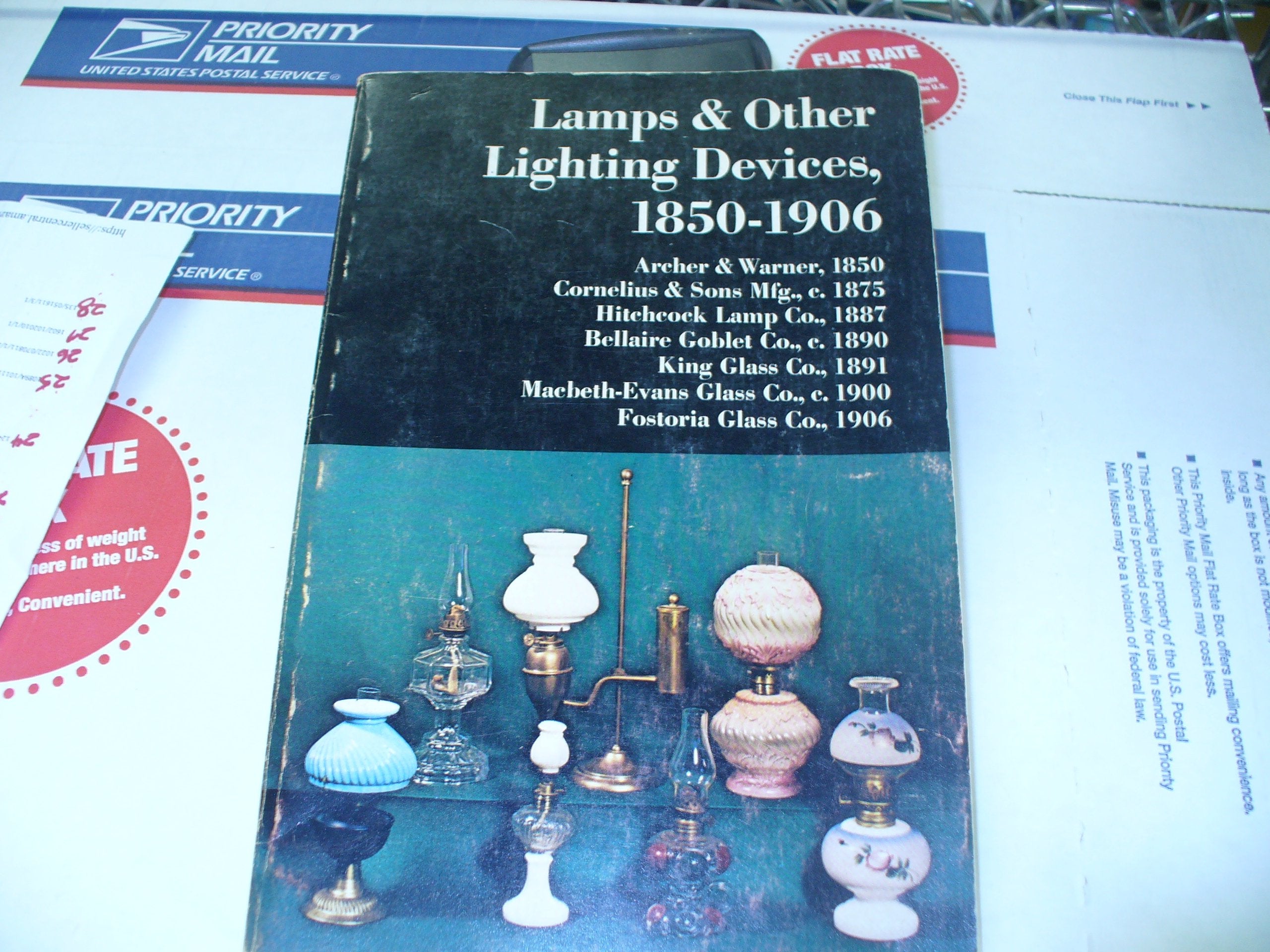 Lamps & Other Lighting Devices, 1850-1906