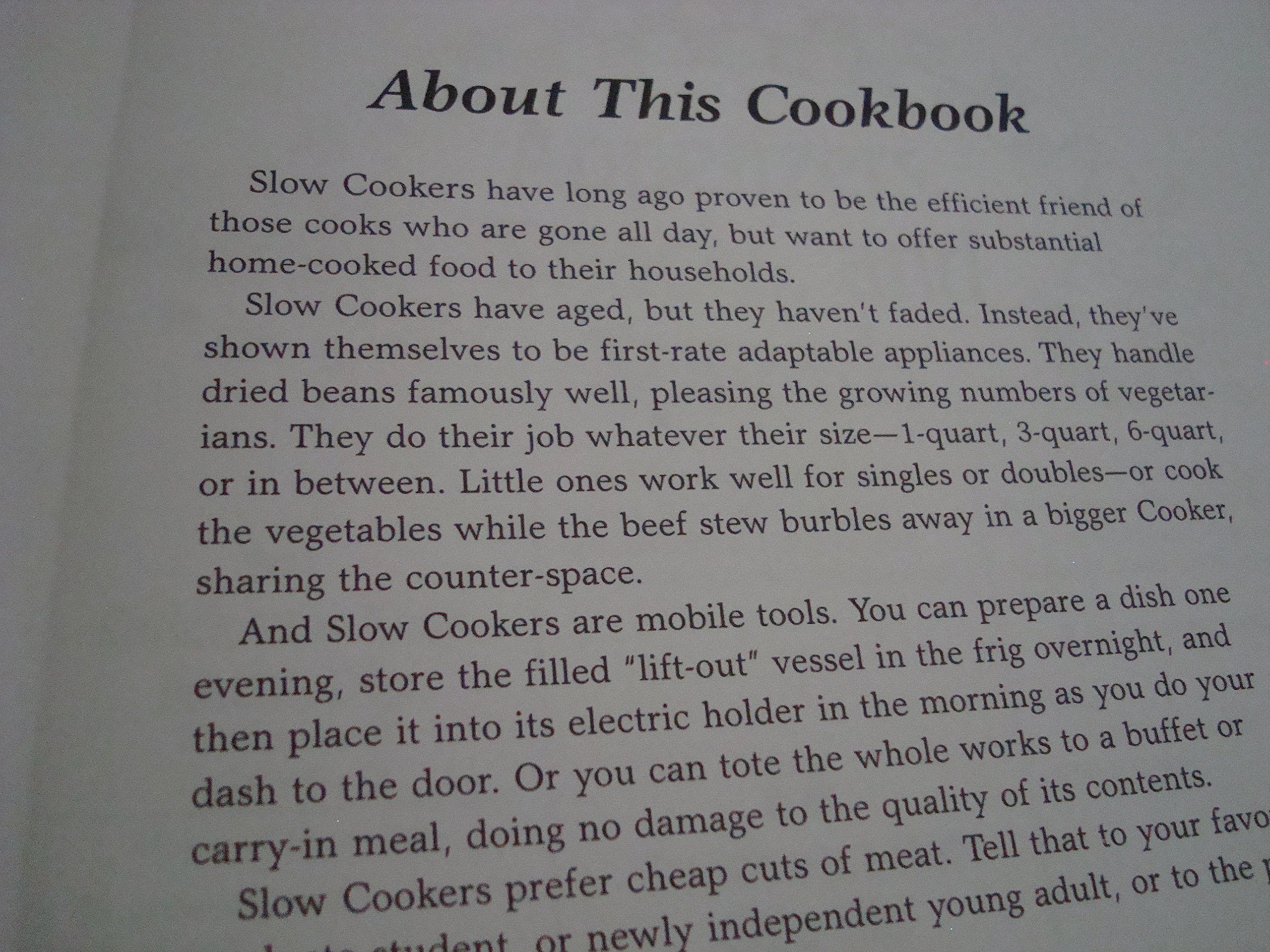Fix-It and Forget-It Cookbook