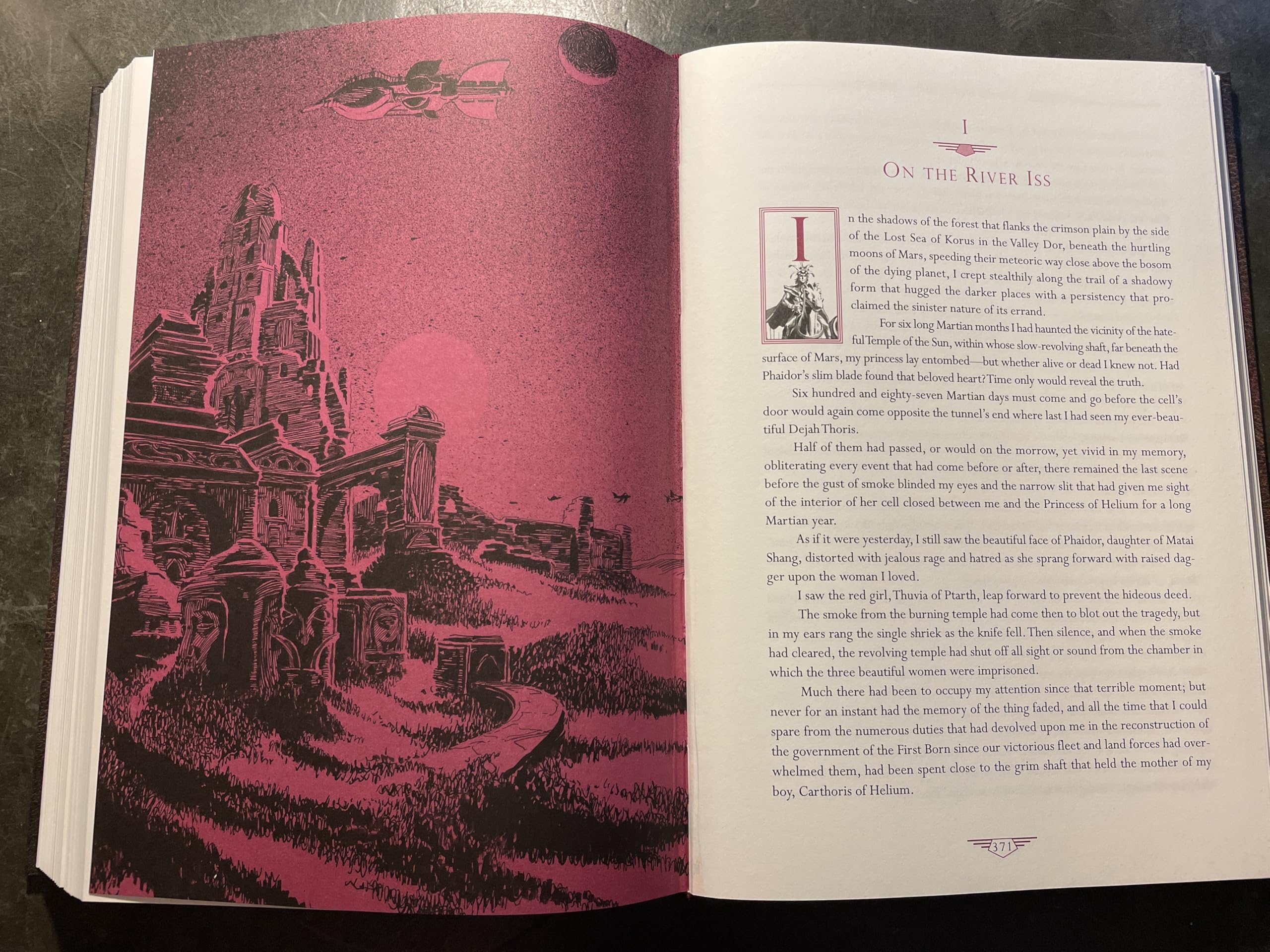 John Carter of Mars: A Princess of Mars, The Gods of Mars, The Warlord of Mars (Library of Wonder)