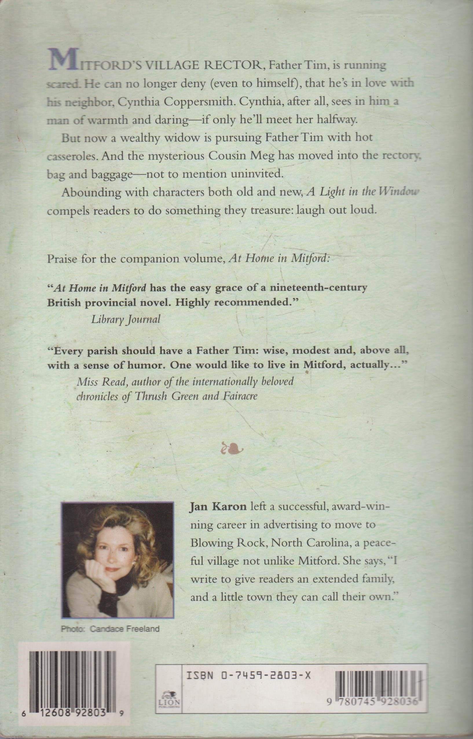 A Light in the Window (Mitford Years)