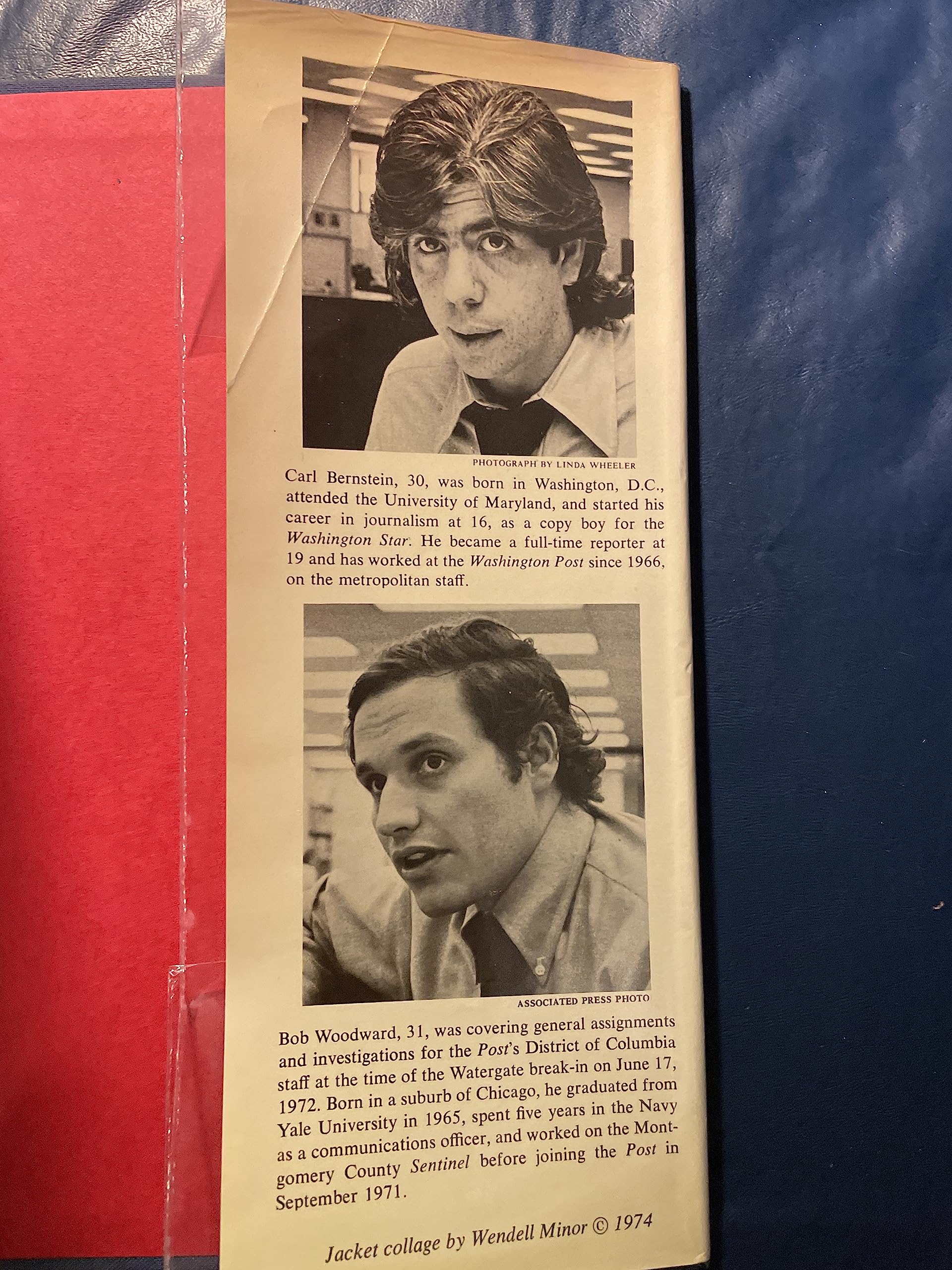 All the President's Men by Carl Bernstein, Bob Woodward (1974) Hardcover